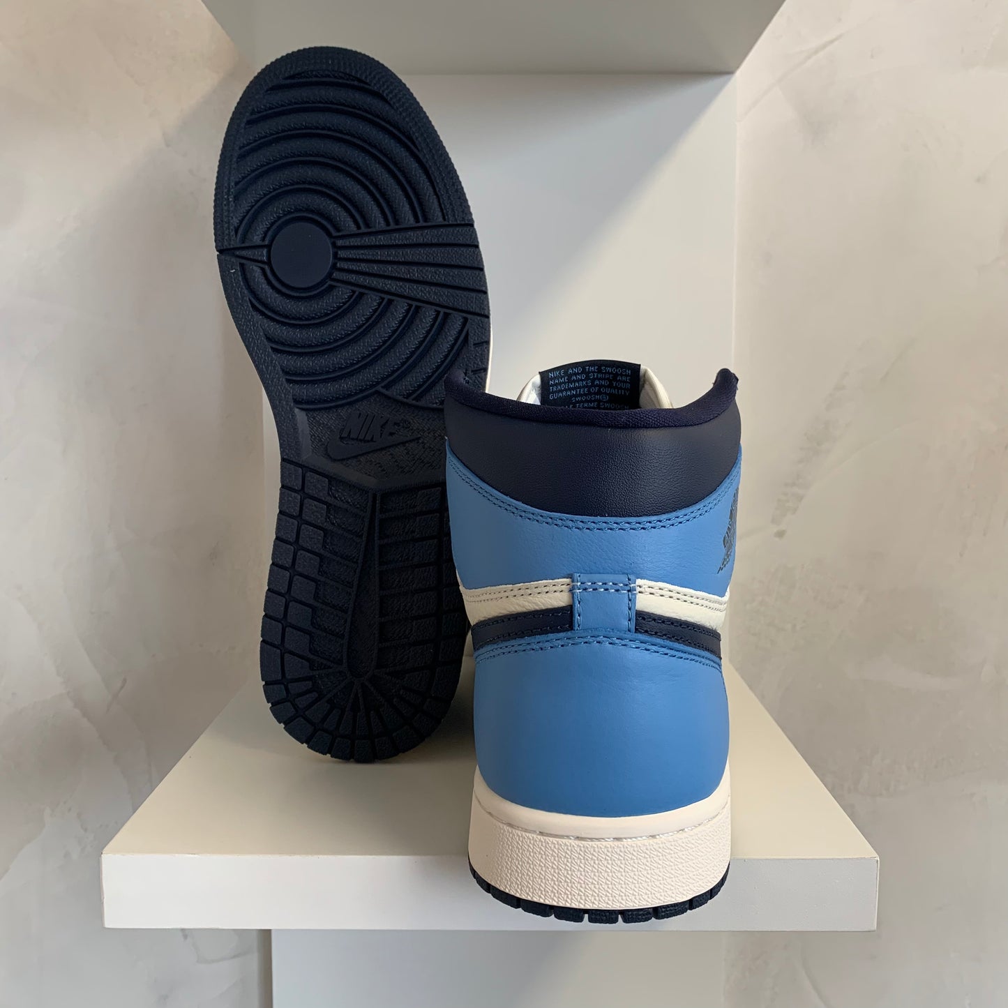 Jordan 1 Retro High Obsidian UNC (Pronta Entrega)