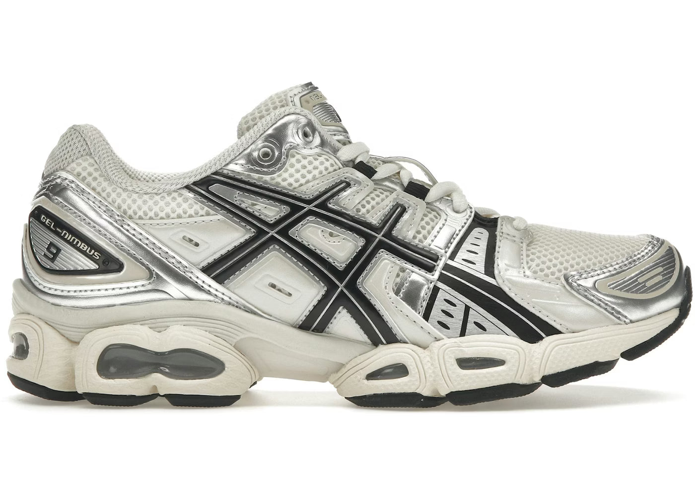 靴 asics gel nimbus 9 cream black 26.5 ASICS Gel-Nimbus 9 Cream Black – Xo Gang Brazil