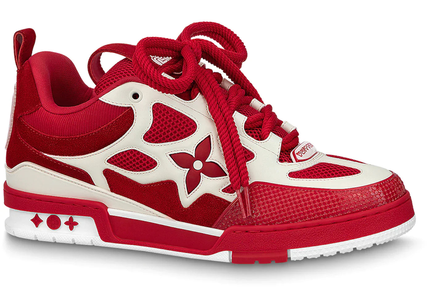 Louis Vuitton LV Skate Sneaker Red White – Xo Gang Brazil Louis Vuitton LV Skate Sneaker Red White – Xo Gang Brazil