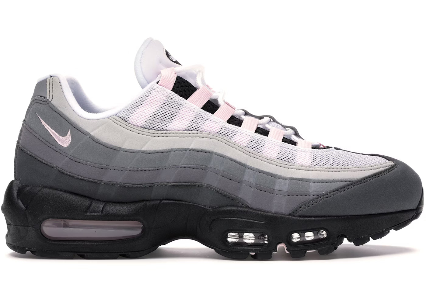 靴 air max 95 black pink foam gunsmoke Nike Air Max 95 Gunsmoke Pink Foam – Xo Gang Brazil