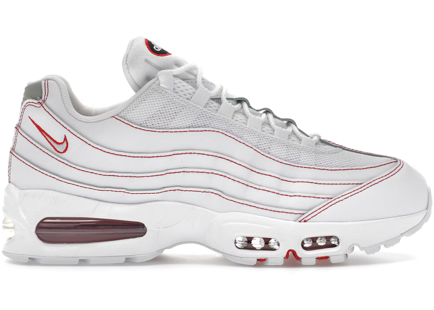 Nike Air Max 95 OG White University Red – Xo Gang Brazil