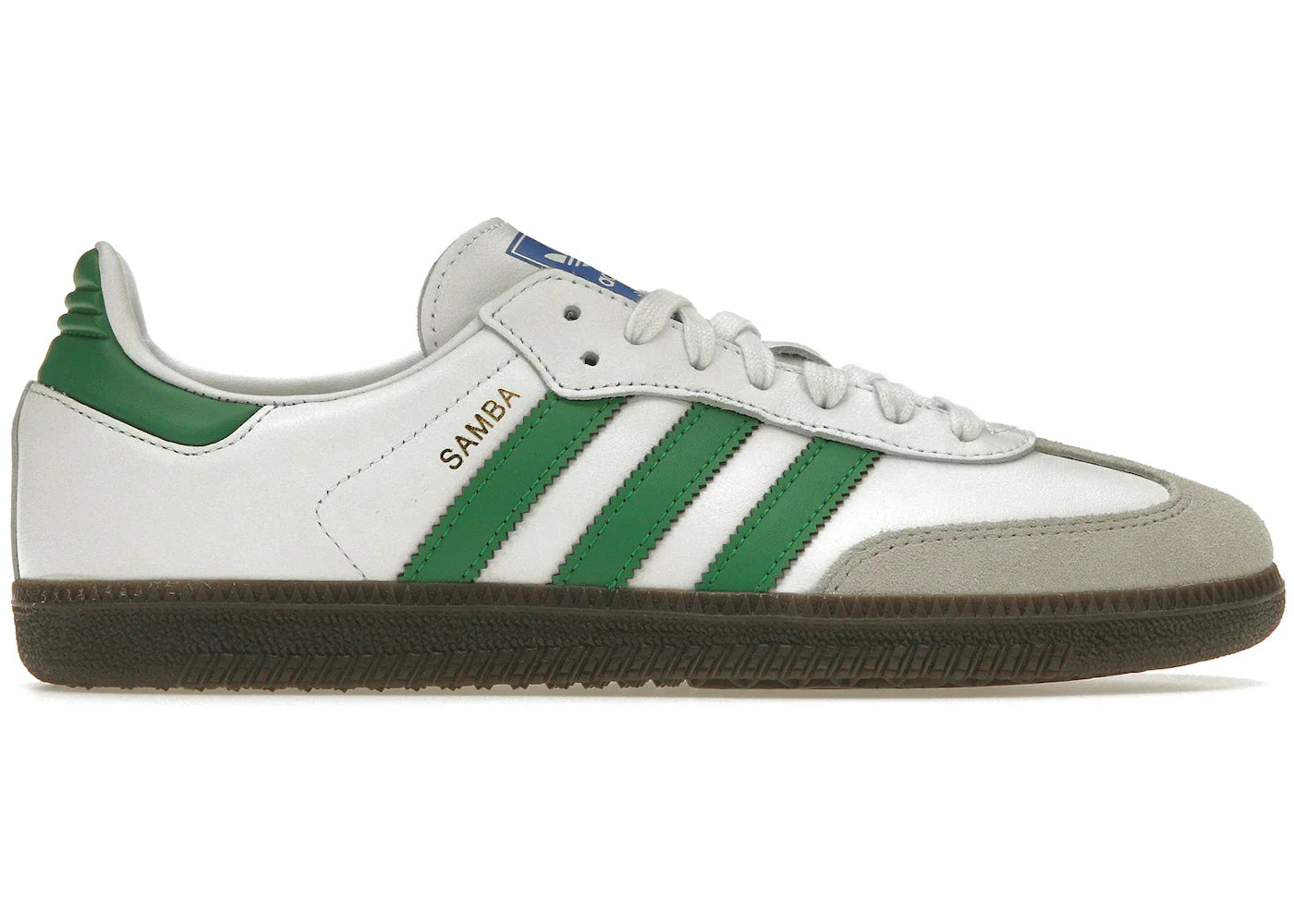 Adidas Samba Sport Rich White Green Xo Gang Brazil