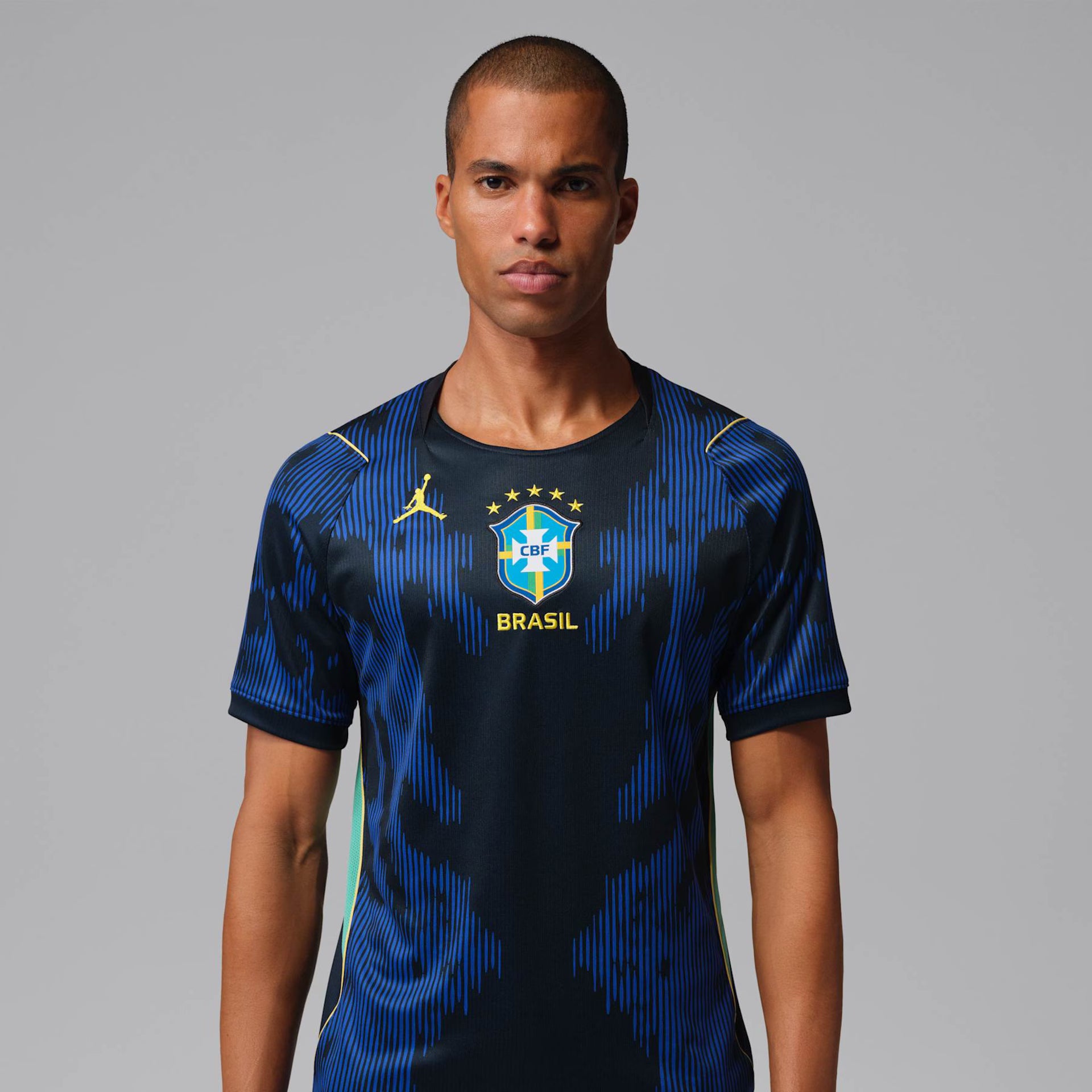 Camisa Brasil Nike I 2026/27 Torcedor Pro Masculina Azul (Pronta Entrega)