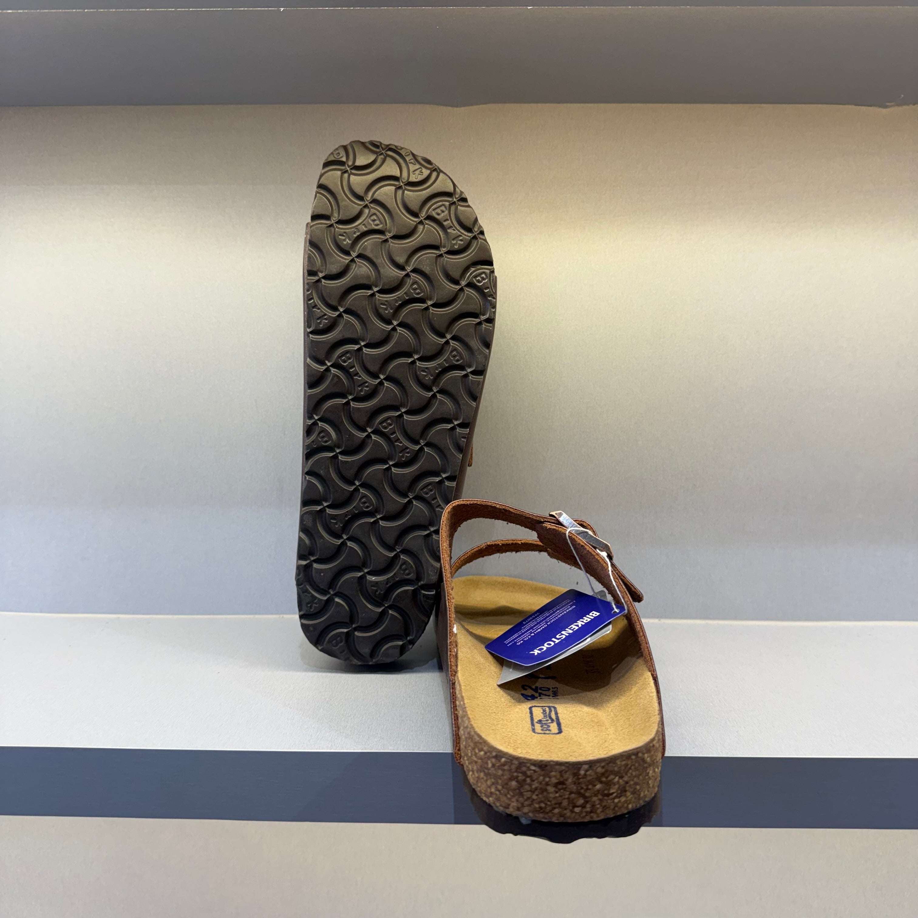 Birkenstock Arizona Birko Flor Dark Brown (Pronta Entrega)