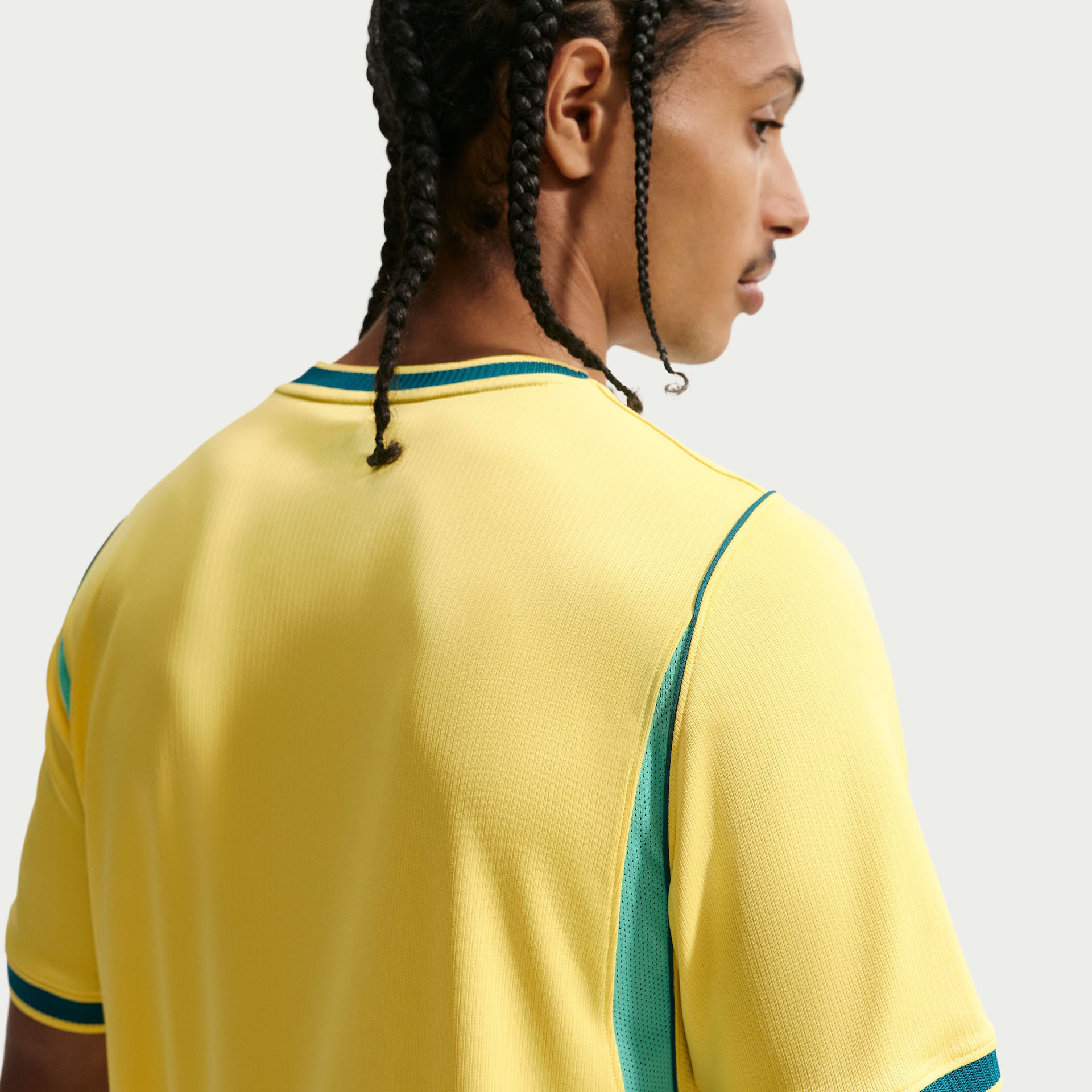 Camisa Brasil Nike I 2026/27 Torcedor Pro Masculina Amarela (Pronta Entrega)