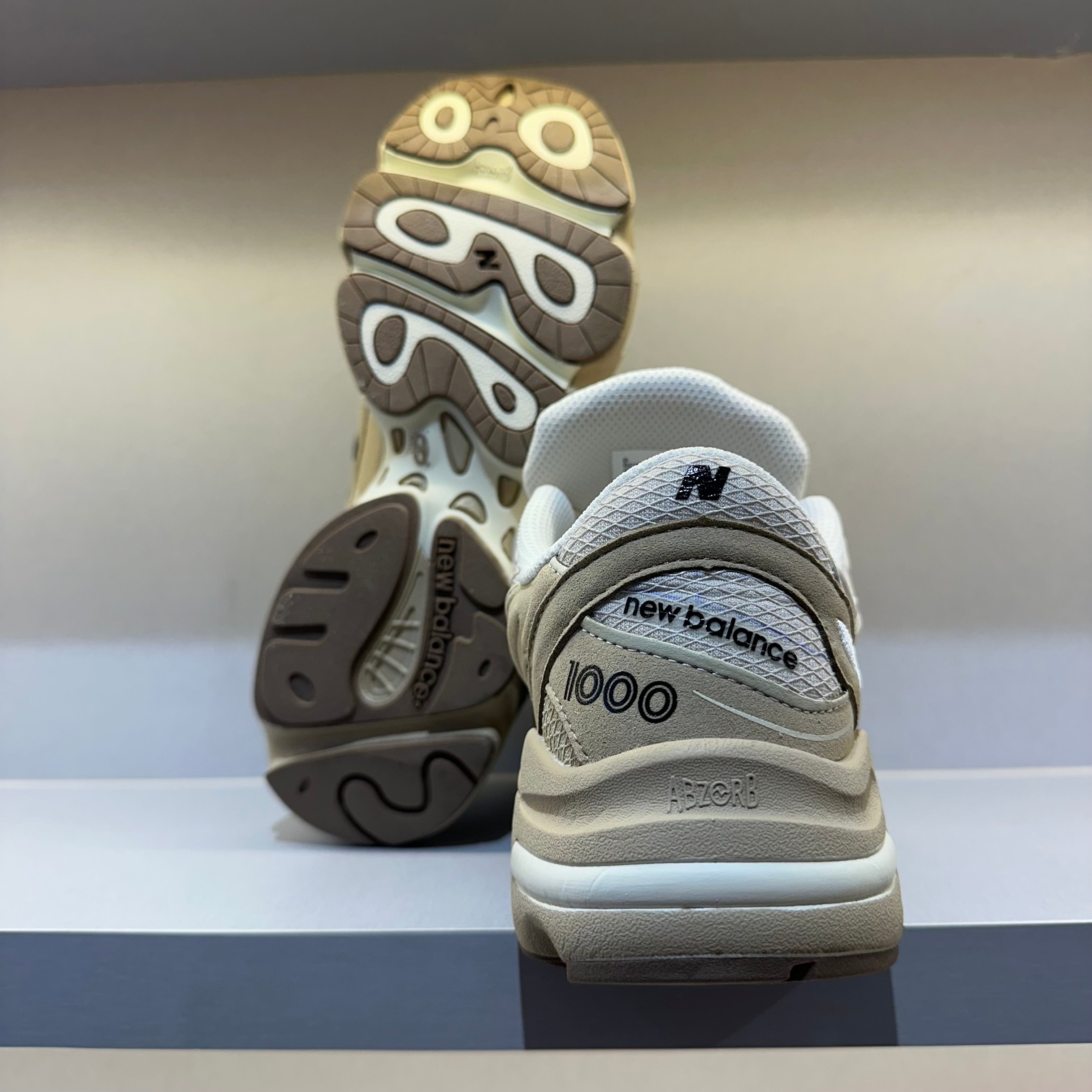 New Balance 1000 Suede Pack Light Tan (Pronta Entrega)