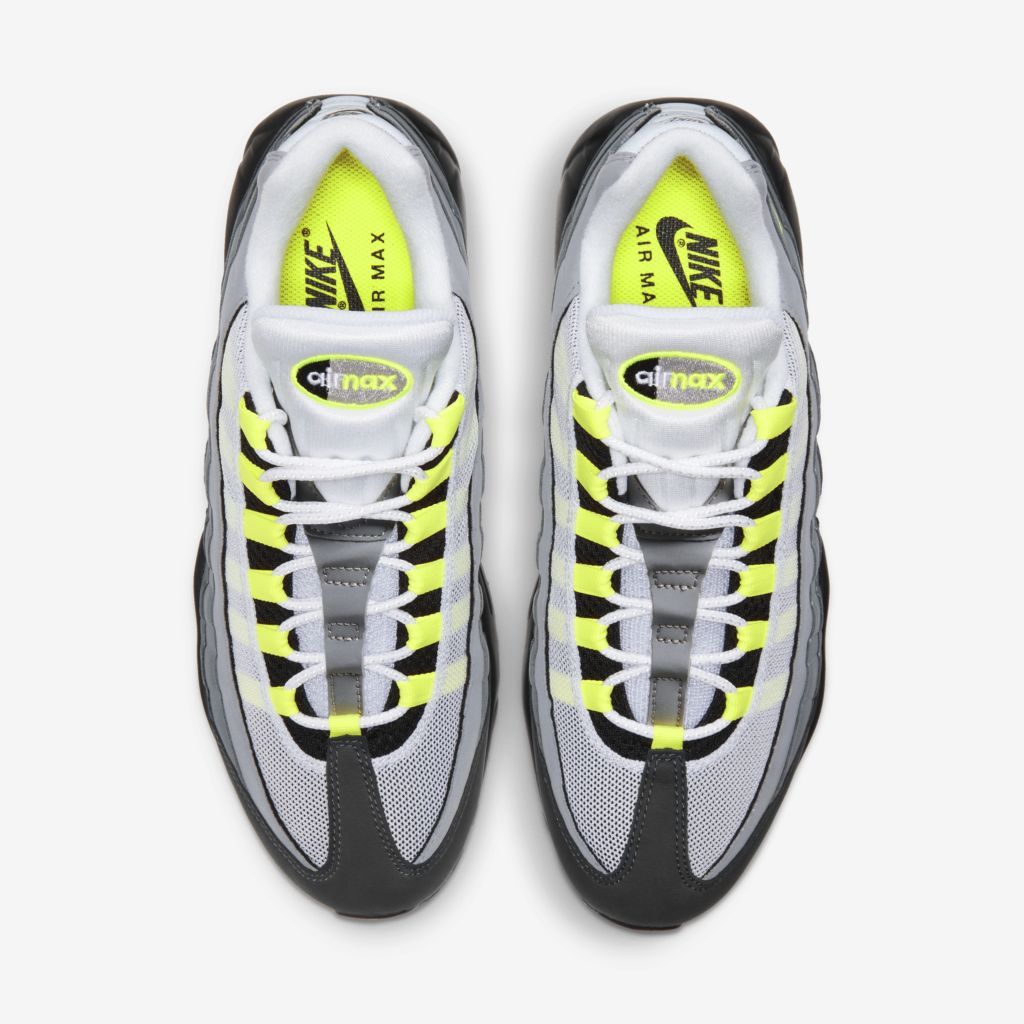 美品Nike Air Max 95 OG \"Neon Yellow\" 2020 今回の復刻は忠実に再現なるか!?