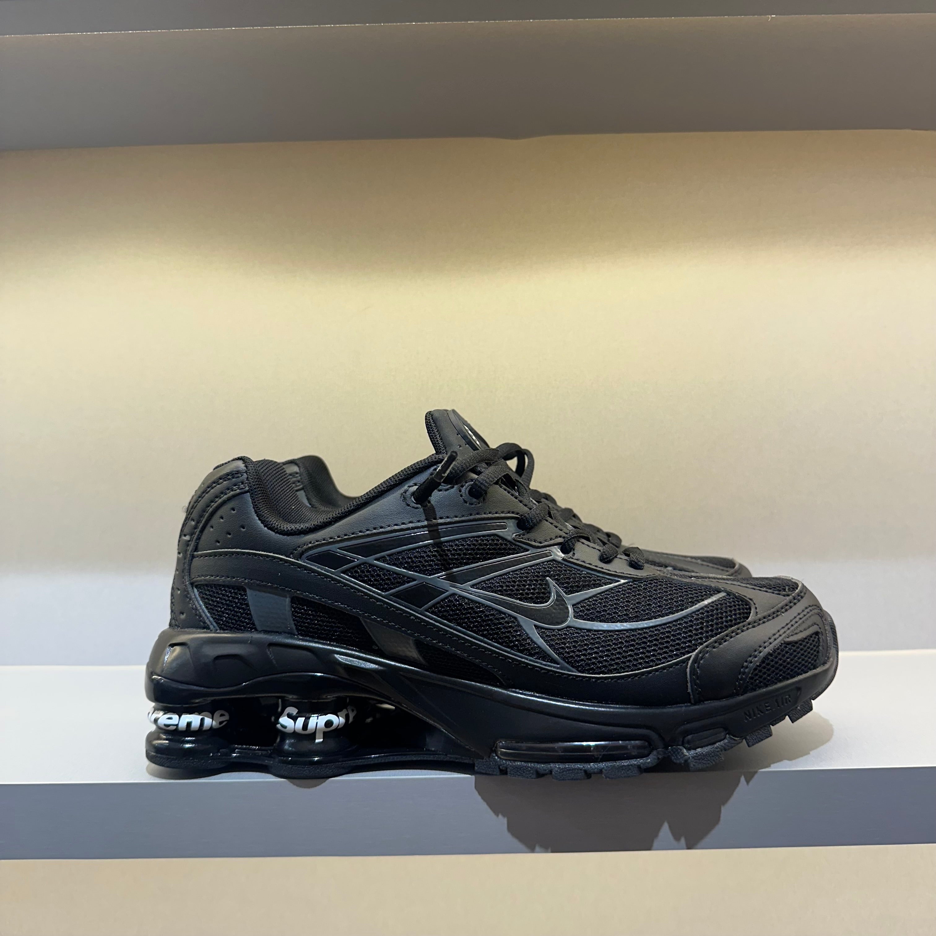 Supreme x Nike Shox Ride 2 Black (Pronta Entrega)