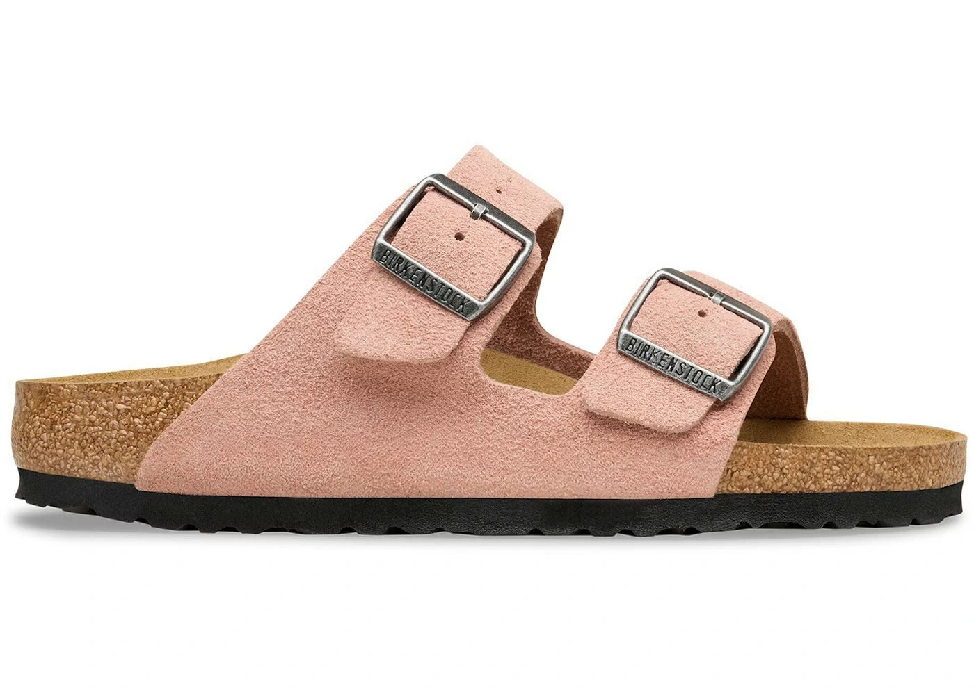 Birkenstock Arizona Suede Leather Pink Clay