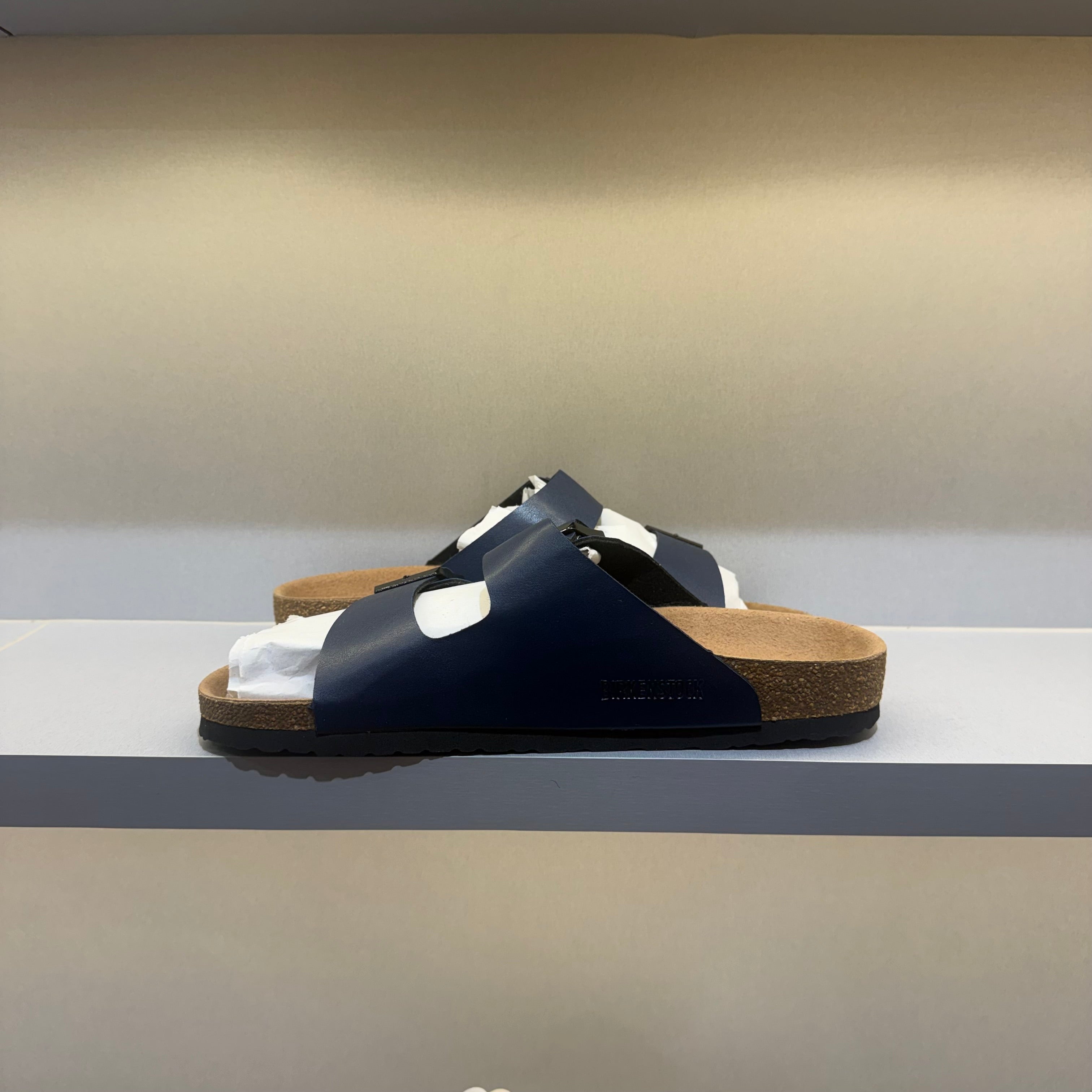 Birkenstock Arizona Soft Footbed Oiled Leather Blue (Pronta Entrega)