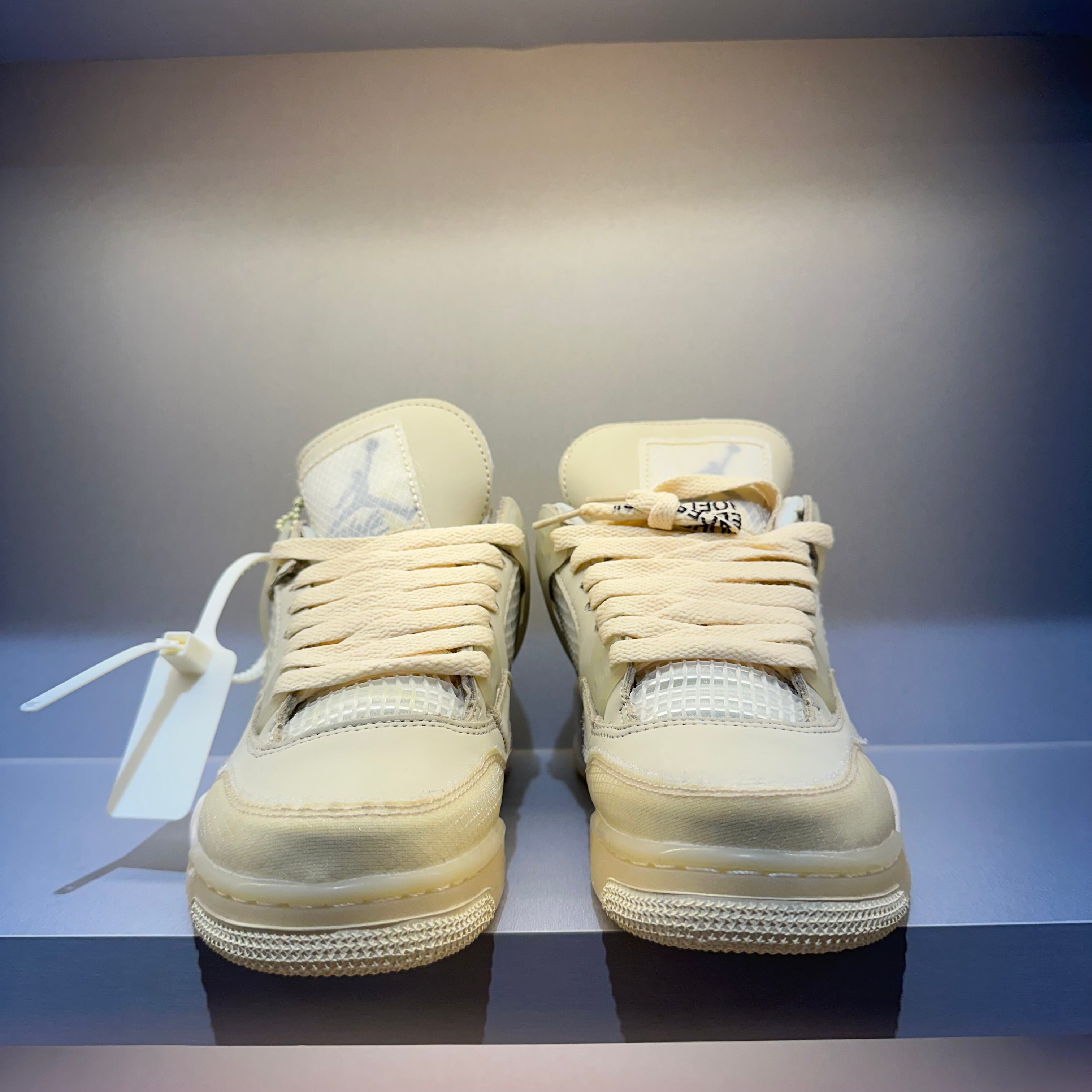 Jordan 4 Retro Off-White Sail (Pronta Entrega)