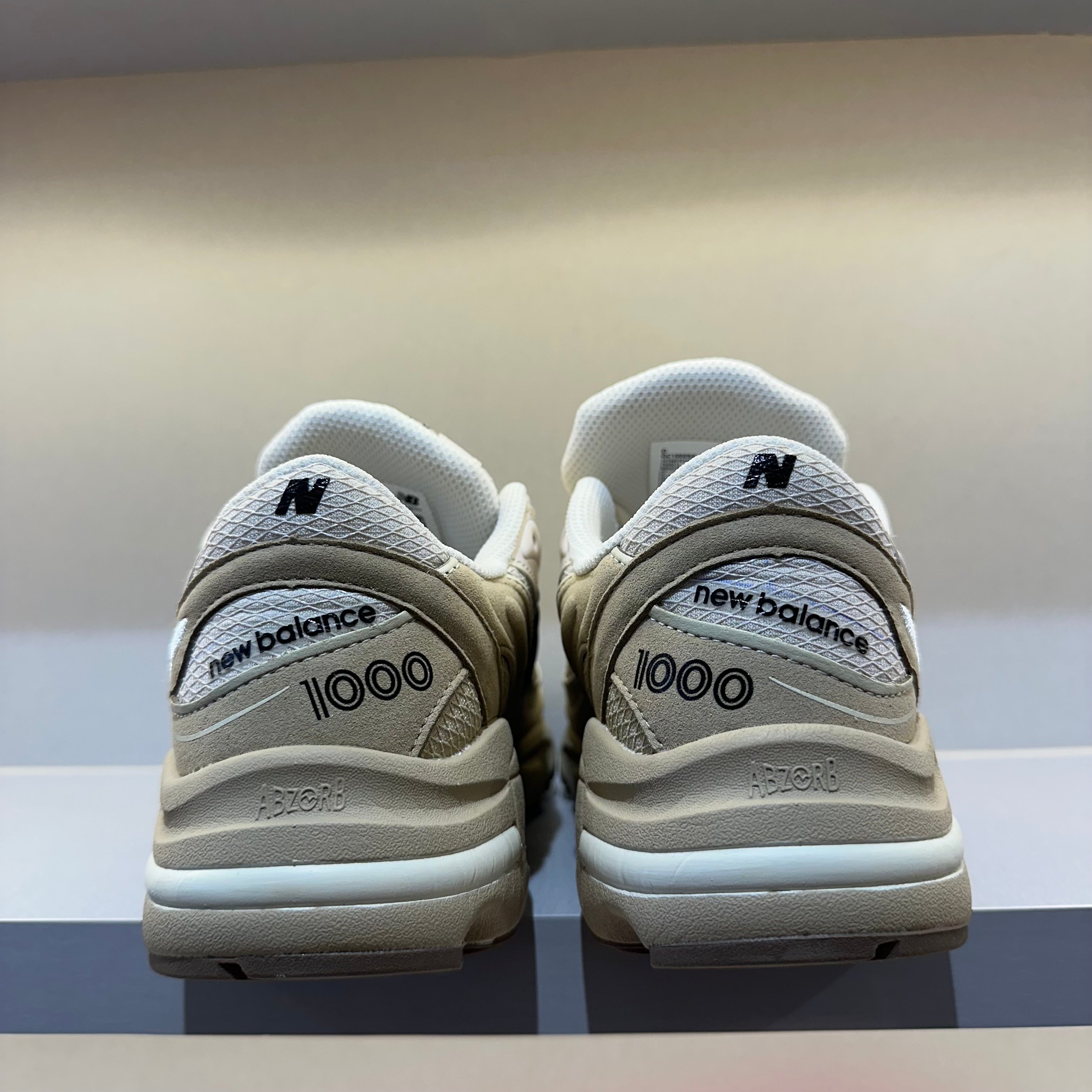 New Balance 1000 Suede Pack Light Tan (Pronta Entrega)