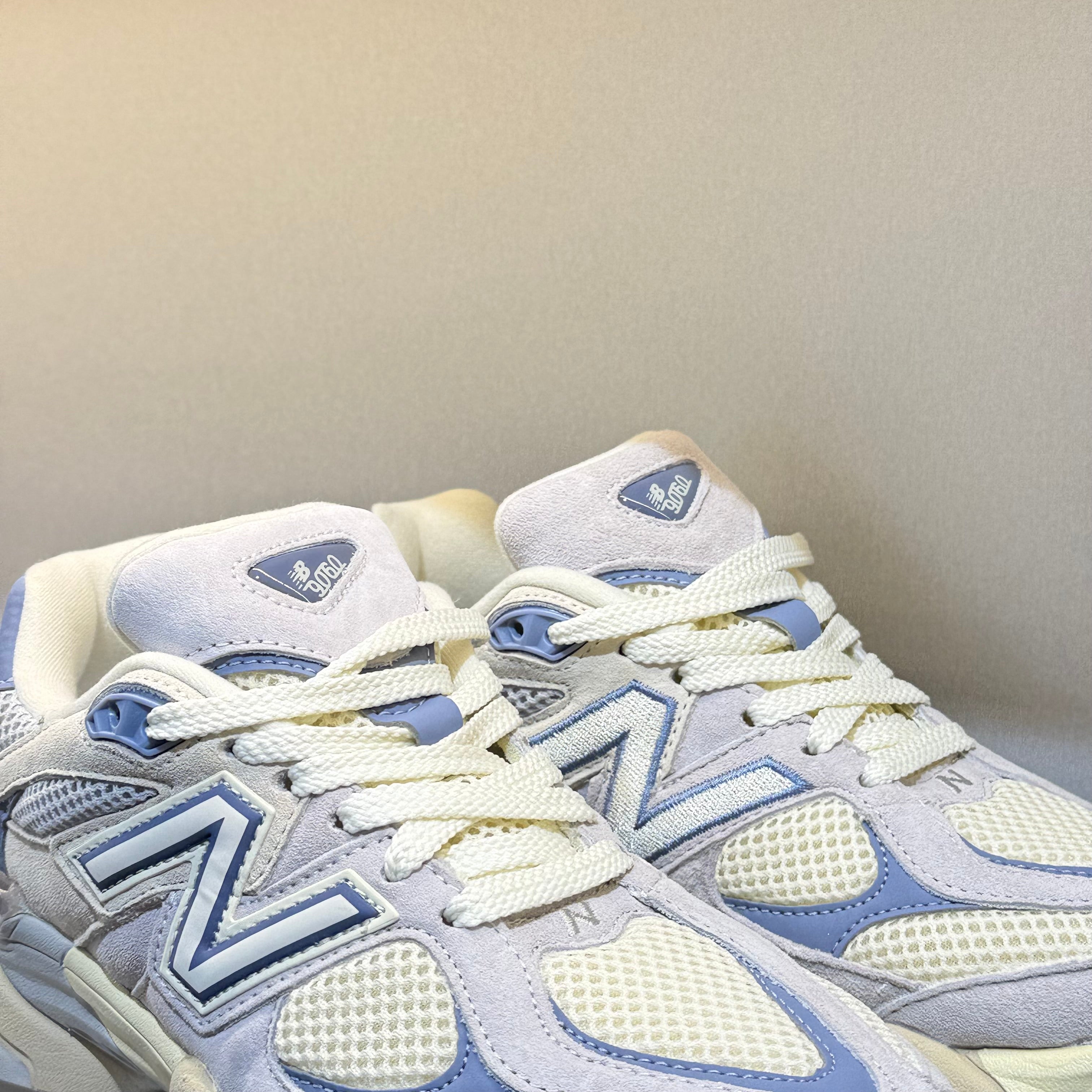 New Balance 9060 Pearl Grey Linen (Pronta Entrega)