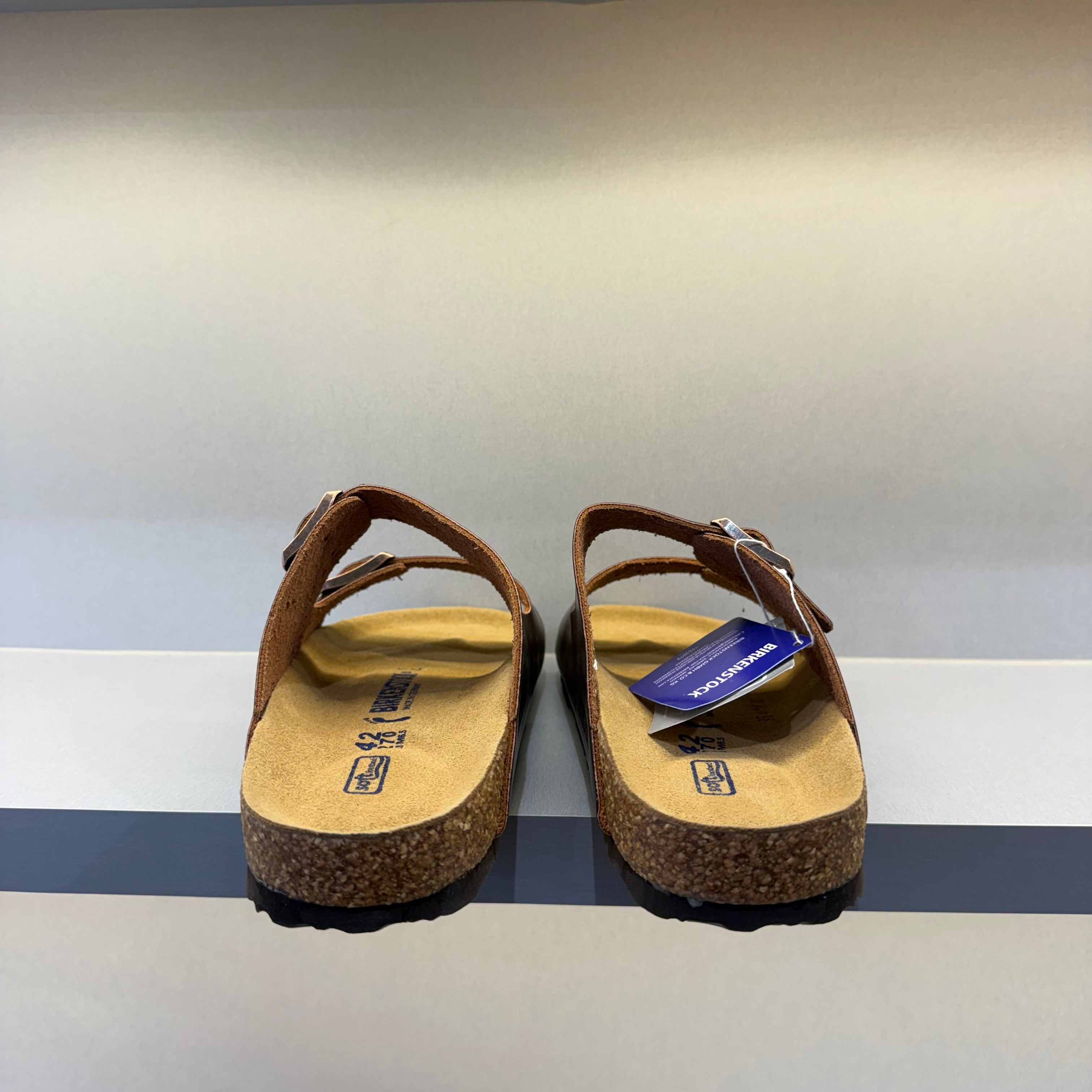 Birkenstock Arizona Birko Flor Dark Brown (Pronta Entrega)