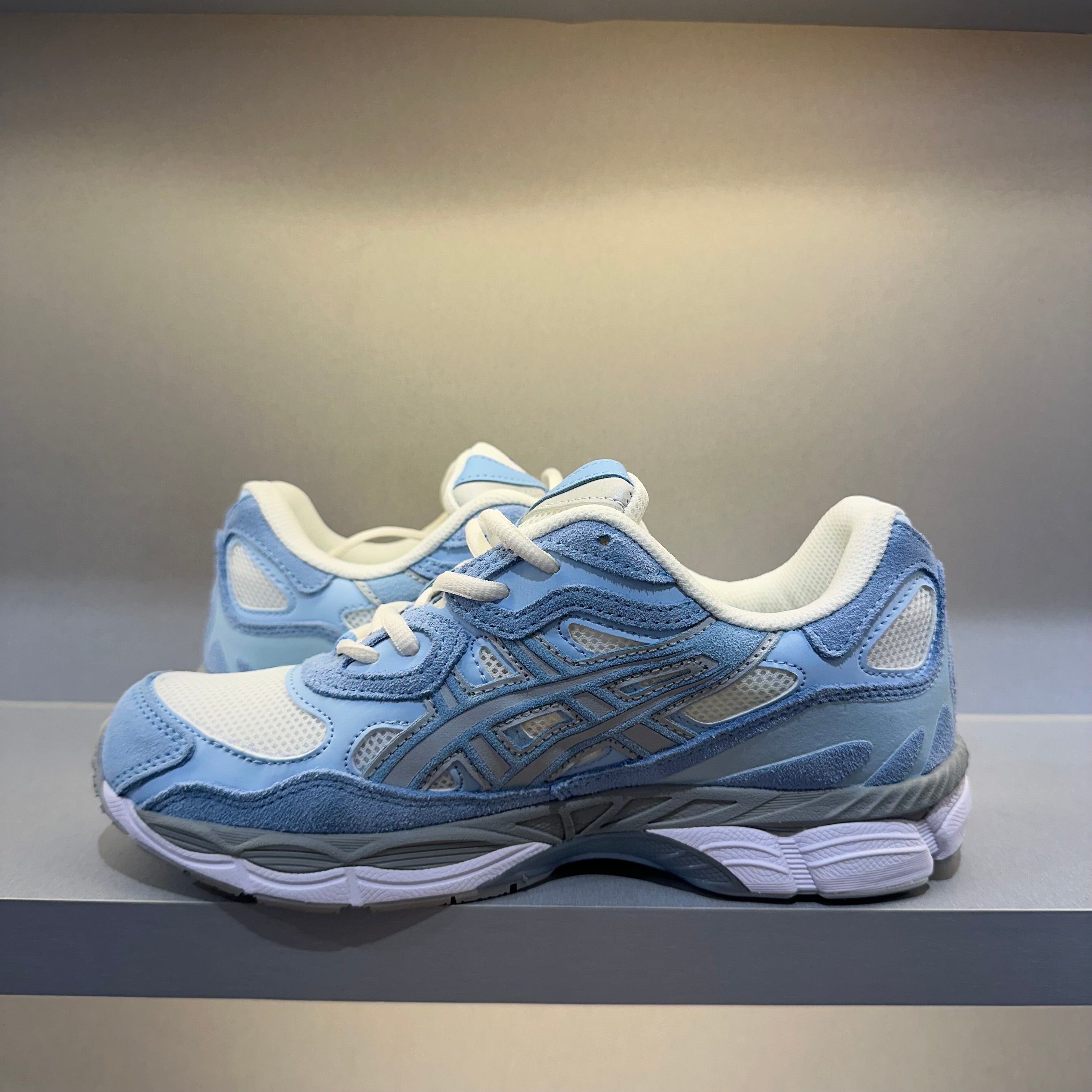 Asics Gel-NYC Cream Arctic Sky (Pronta Entrega)