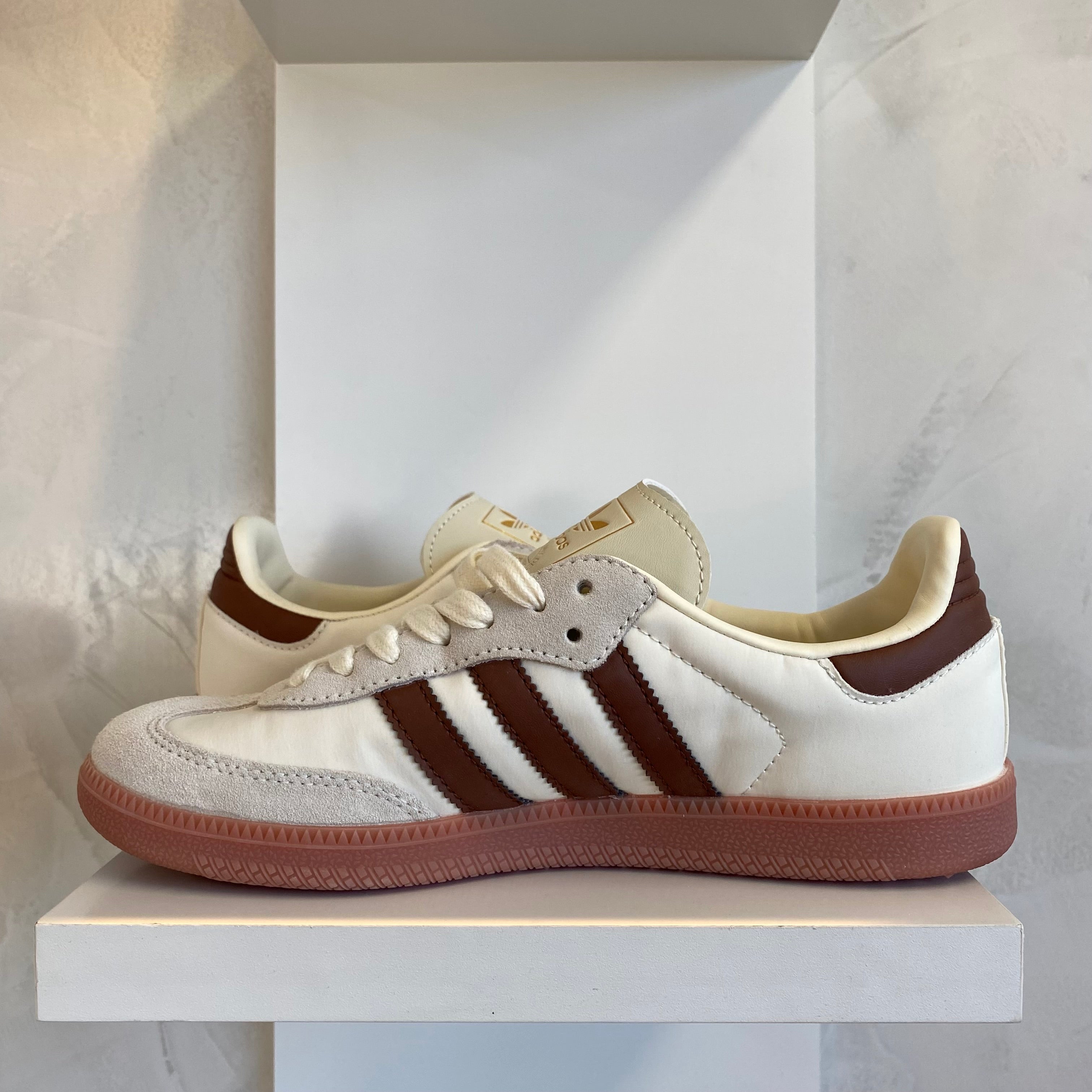 Adidas Samba OG Cream White Preloved Brown (Pronta Entrega)