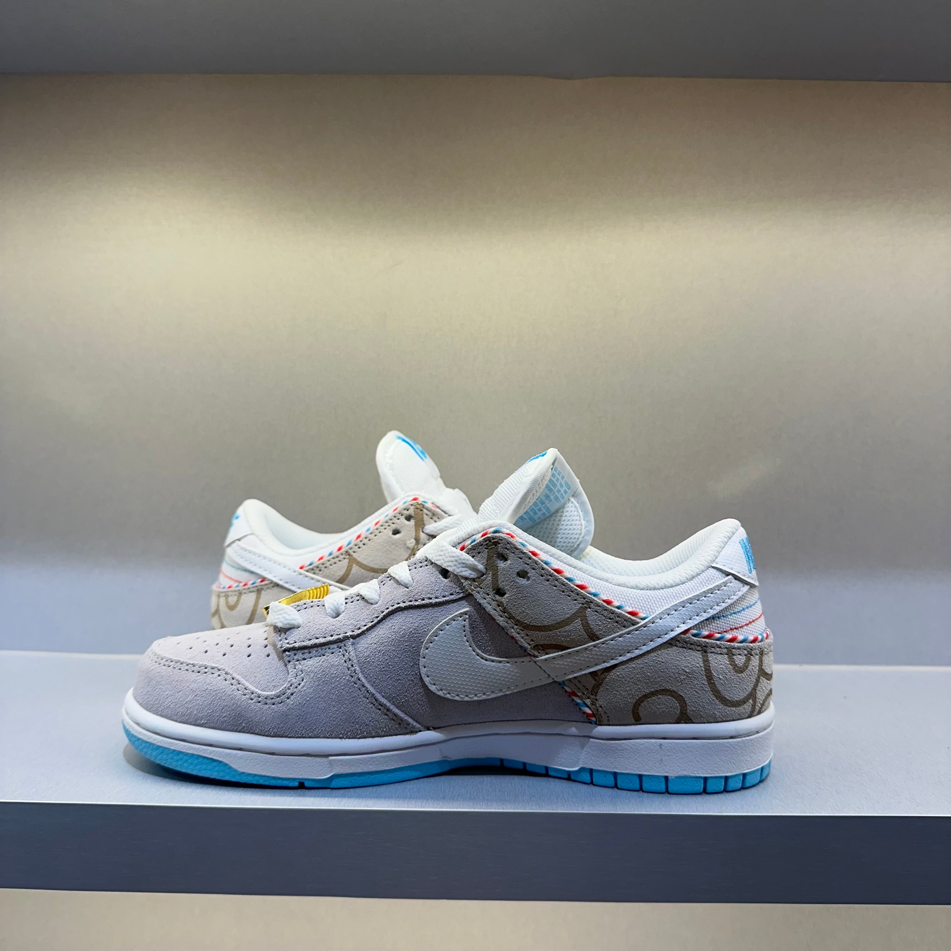 Nike Dunk Low Barber Shop Grey (Pronta Entrega)