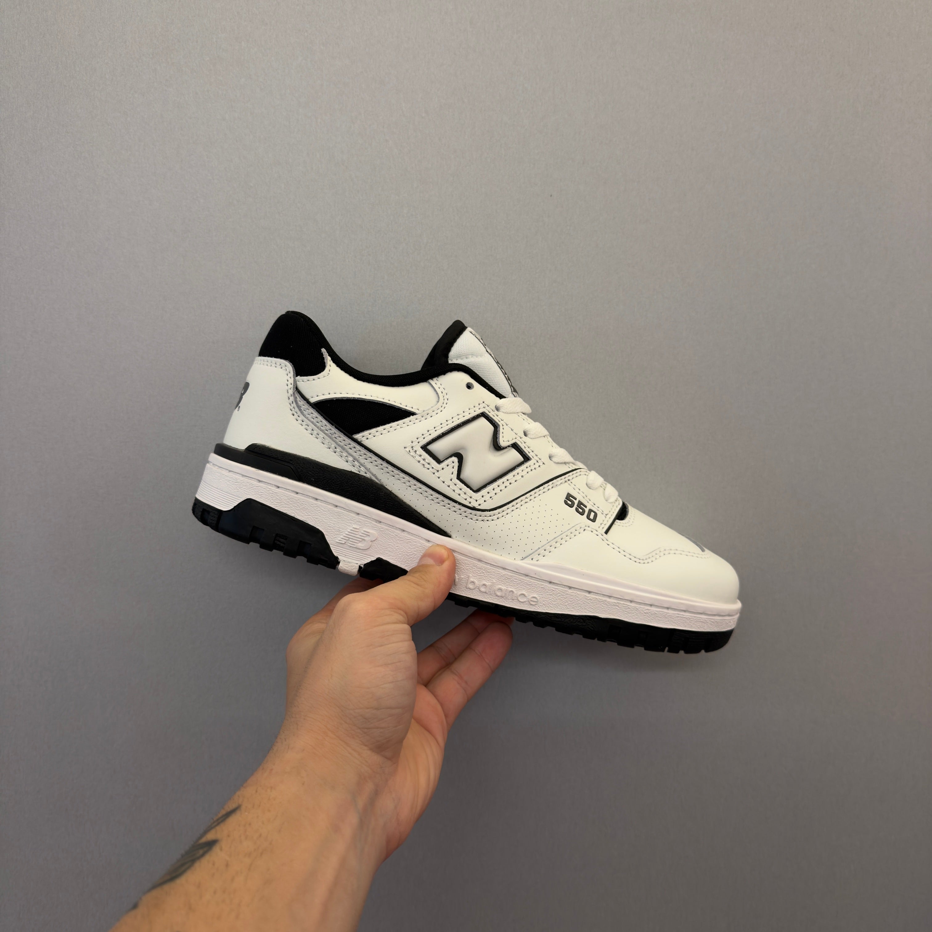 New Balance 550 White Black (Pronta Entrega)