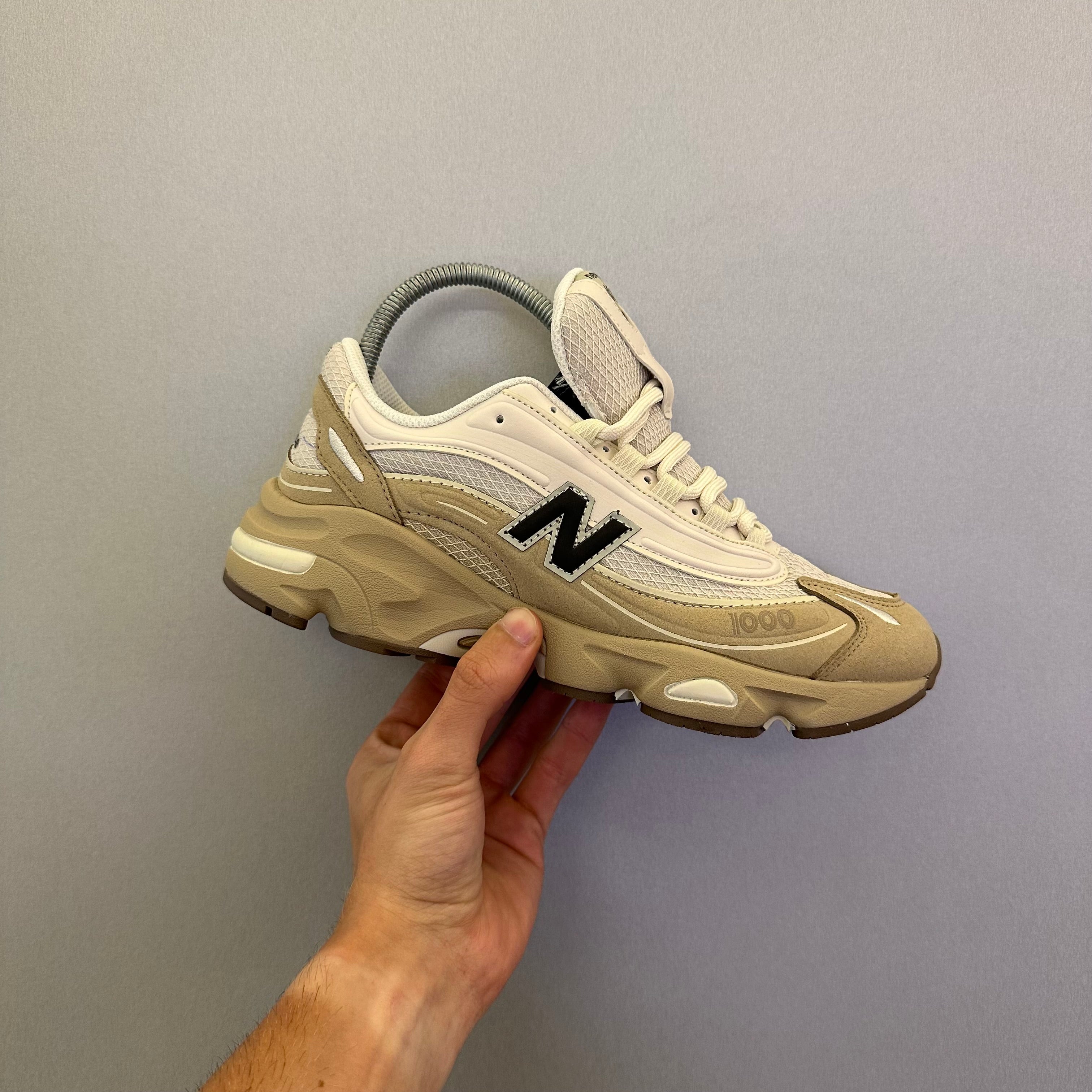 New Balance 1000 Suede Pack Light Tan (Pronta Entrega)