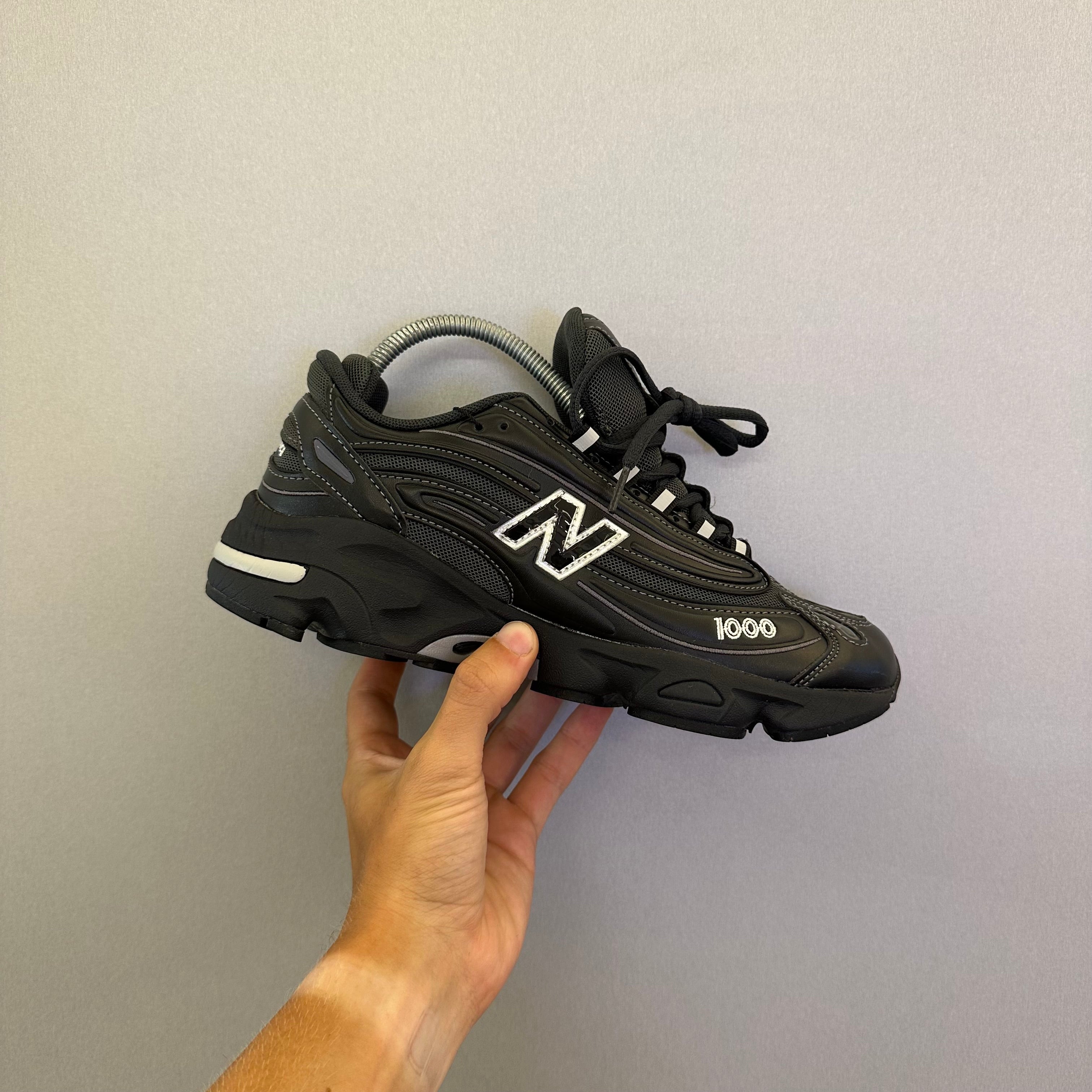 New Balance 1000 Black White Silver Metallic (Pronta Entreg)