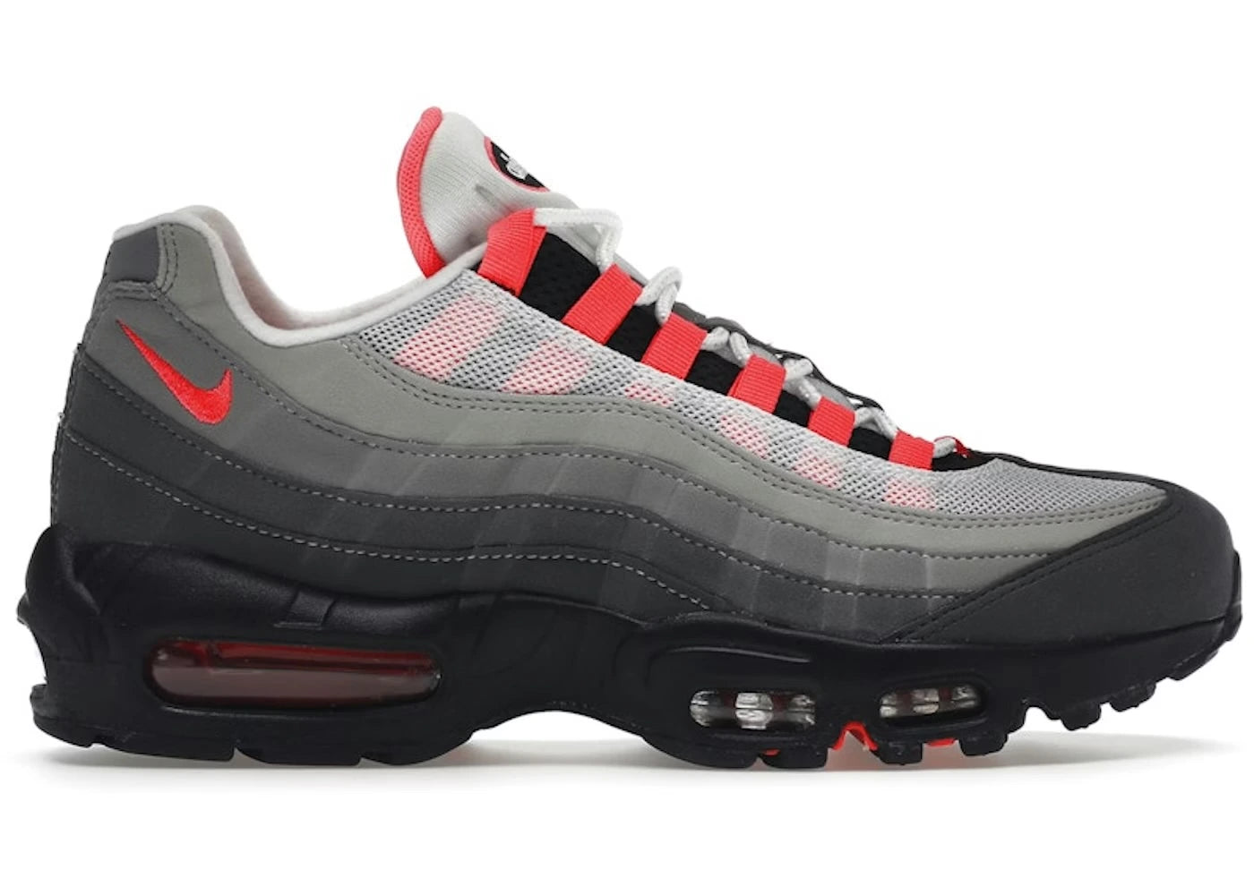 Nike Air Max 95 Medium Ash Solar Red