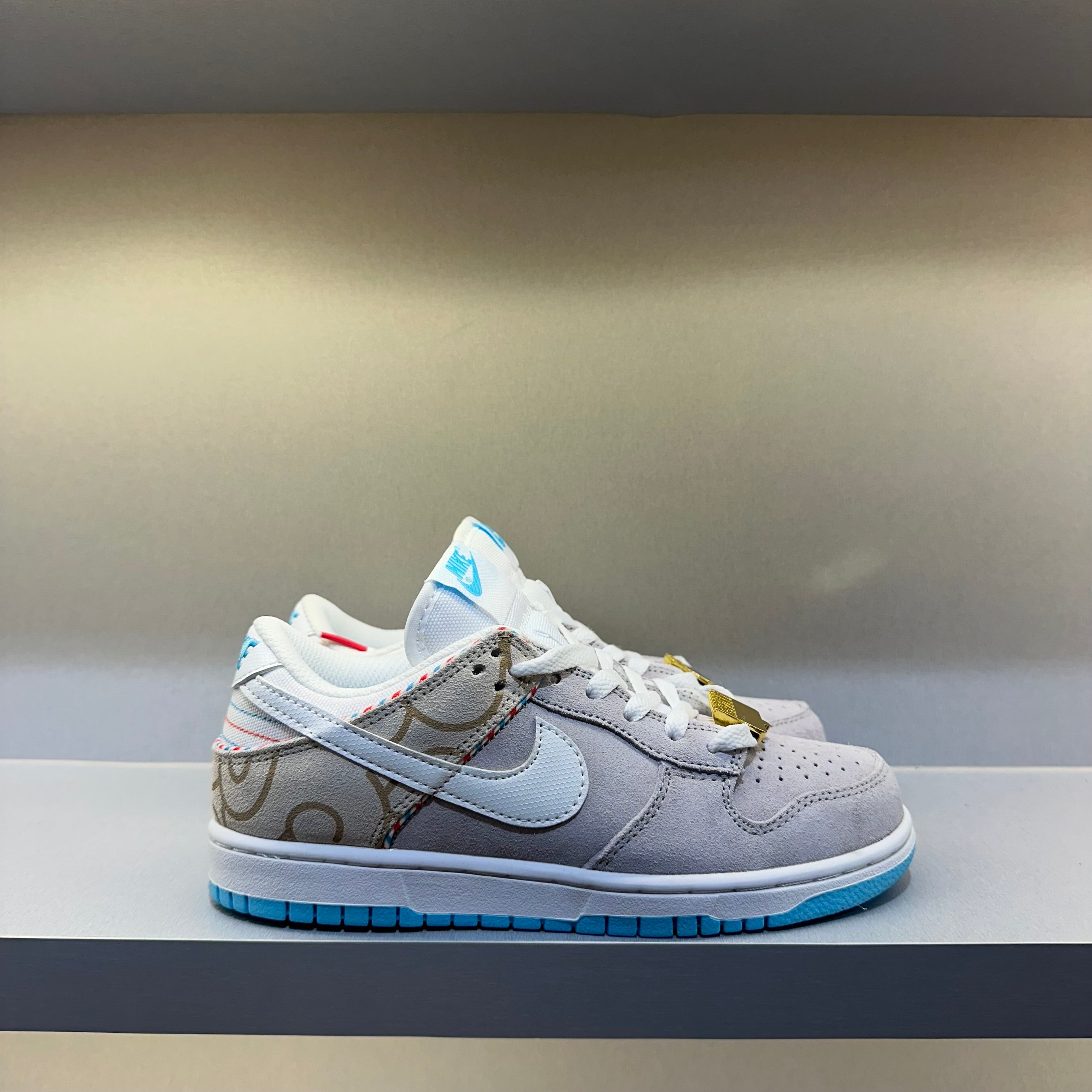 Nike Dunk Low Barber Shop Grey (Pronta Entrega)