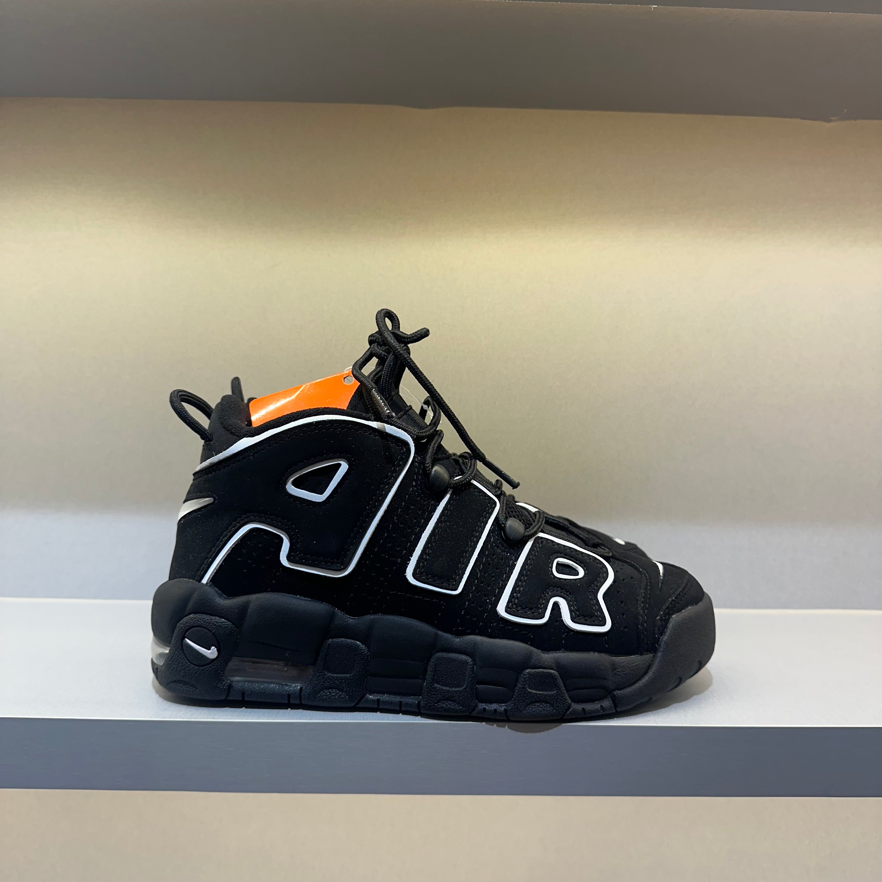 Nike Air More Uptempo Black White (Pronta Entrega)