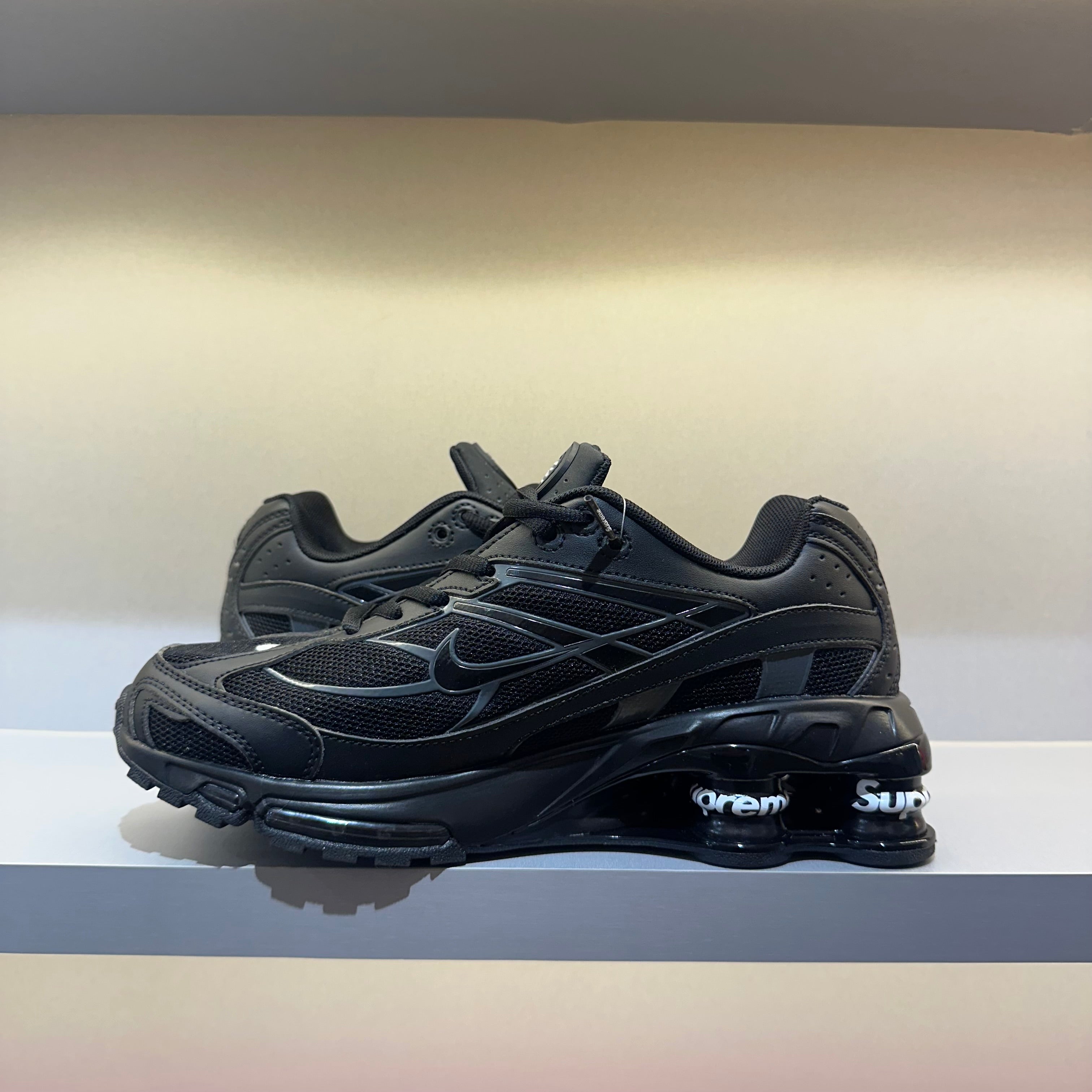 Supreme x Nike Shox Ride 2 Black (Pronta Entrega)