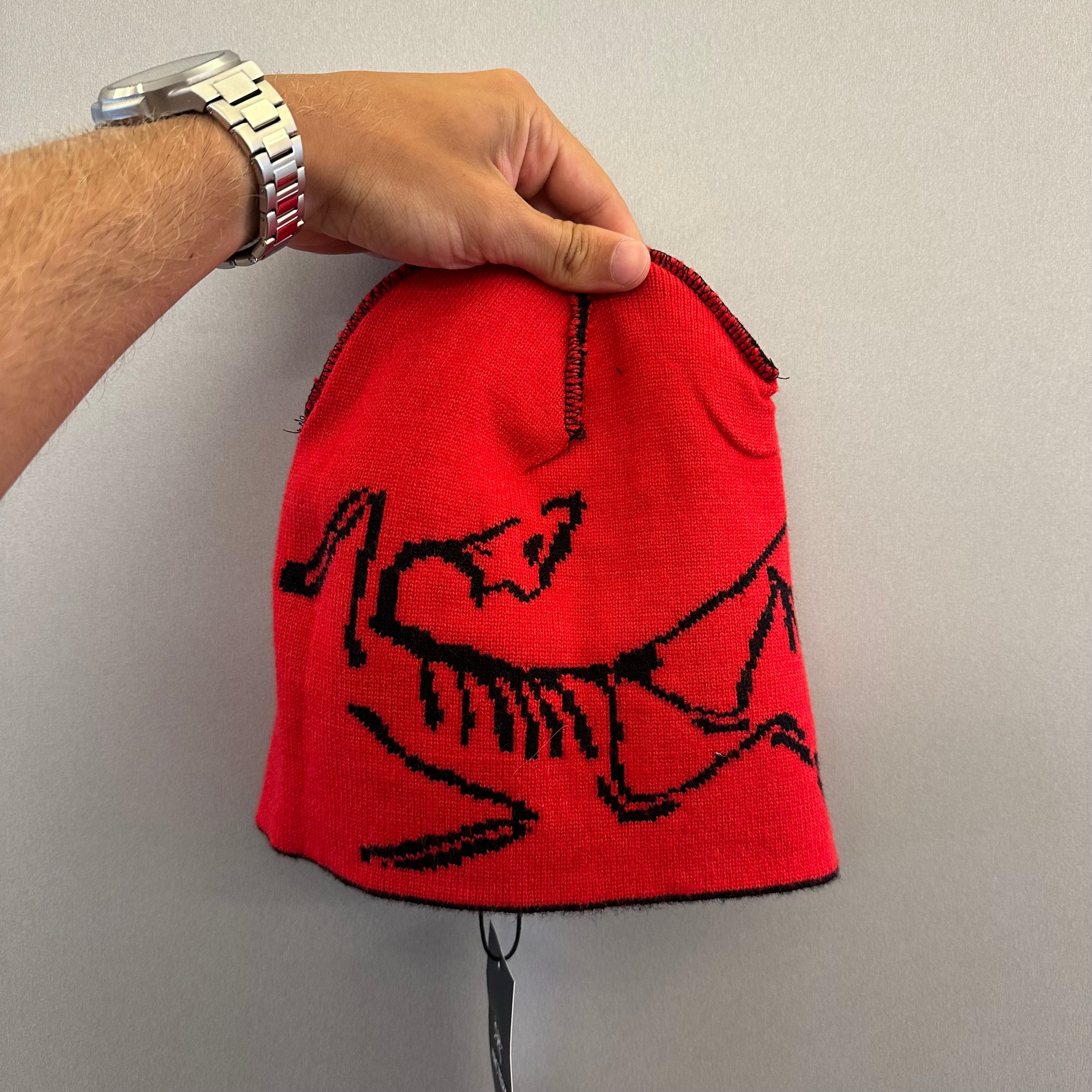 Touca Arc'teryx Lightweight Bird Head Black/Dynasty (Pronta Entrega)