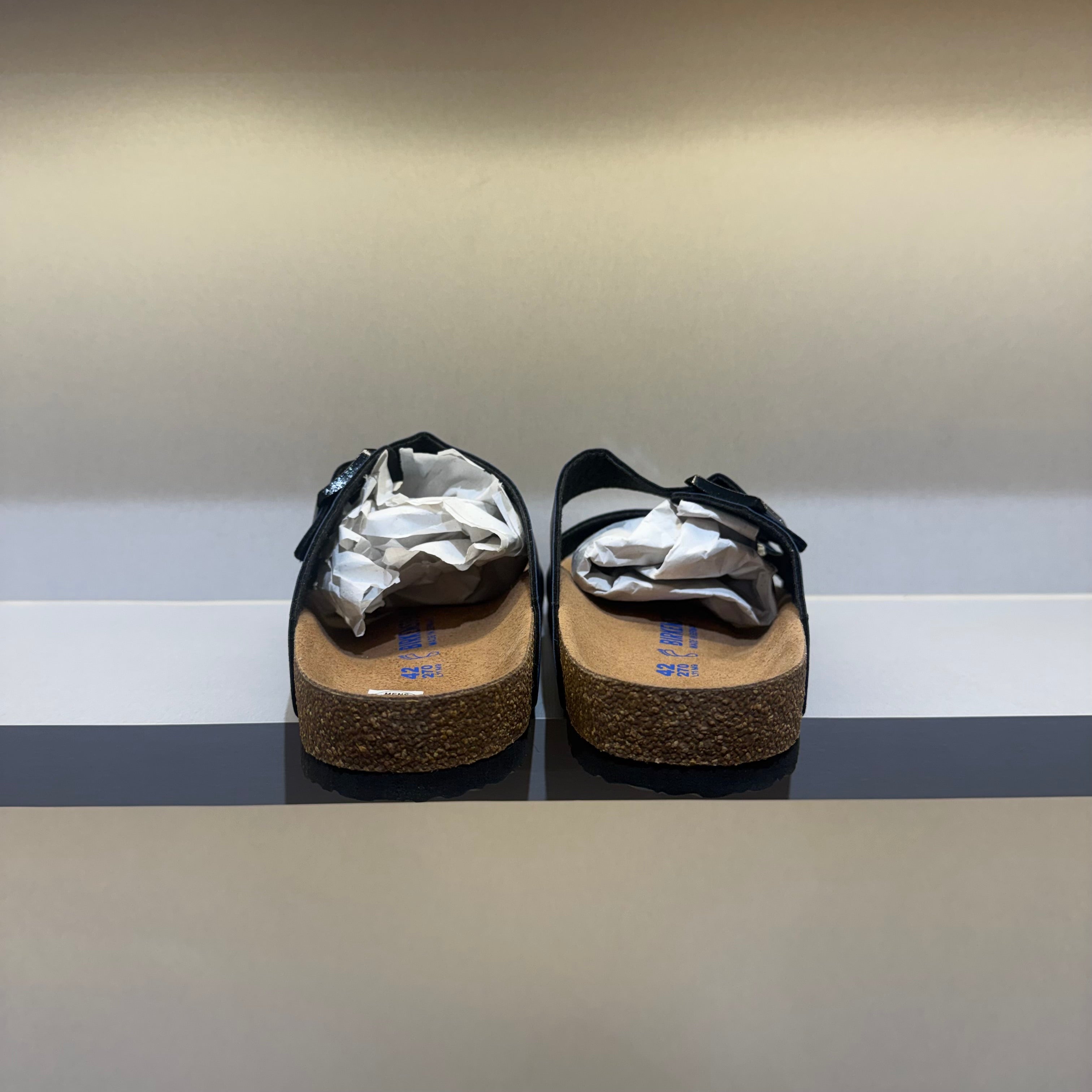 Birkenstock Arizona Soft Footbed Oiled Leather Blue (Pronta Entrega)