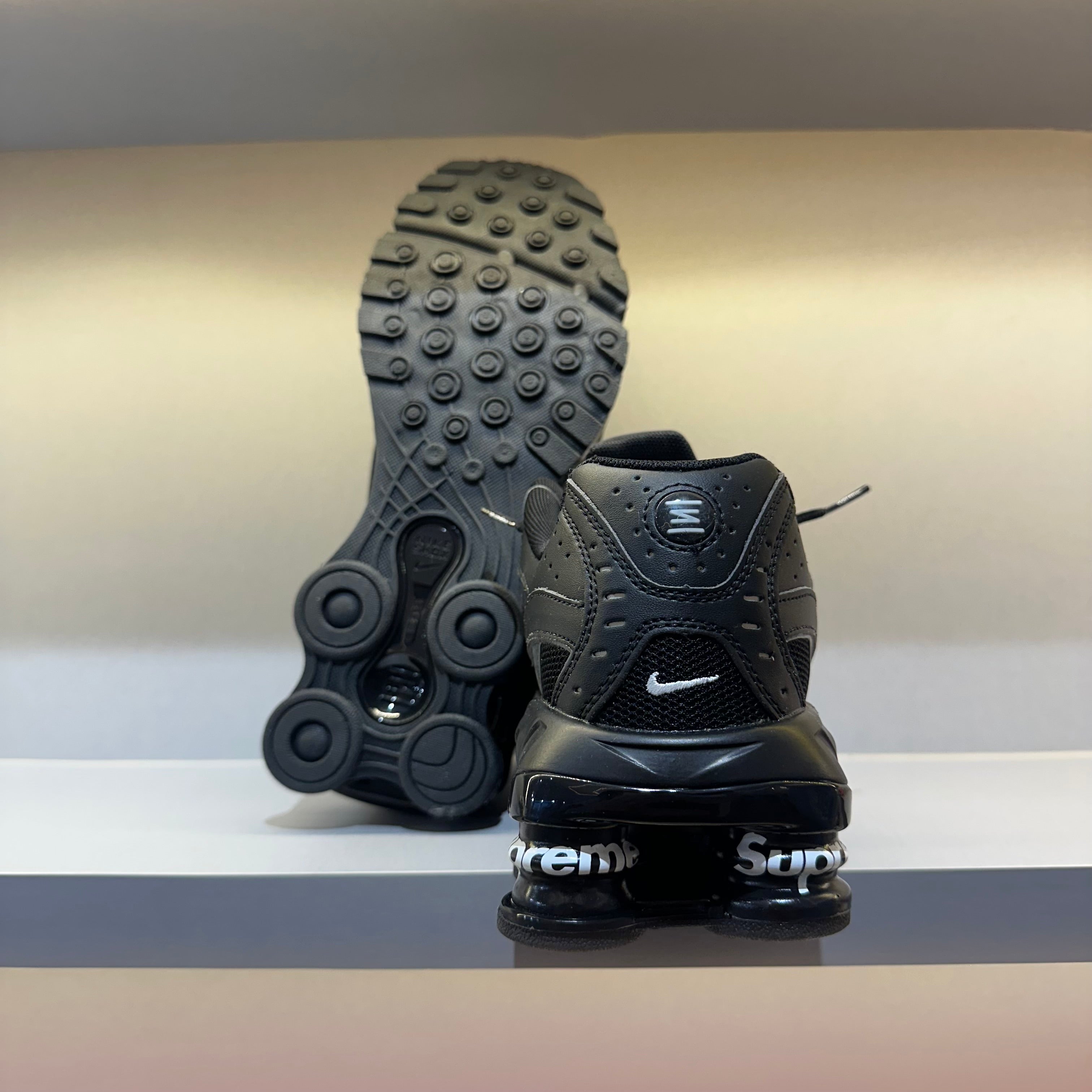 Supreme x Nike Shox Ride 2 Black (Pronta Entrega)