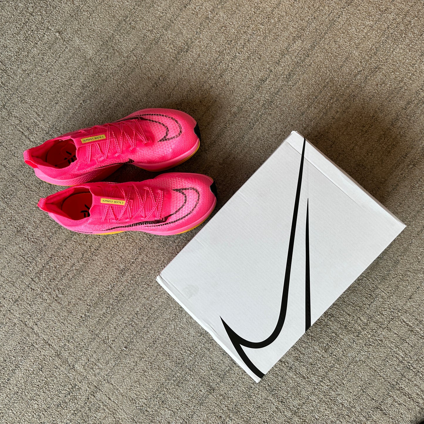 Nike Air Zoom Alphafly Next%2 Hyper Pink Lader Orange (Pronta Entrega)