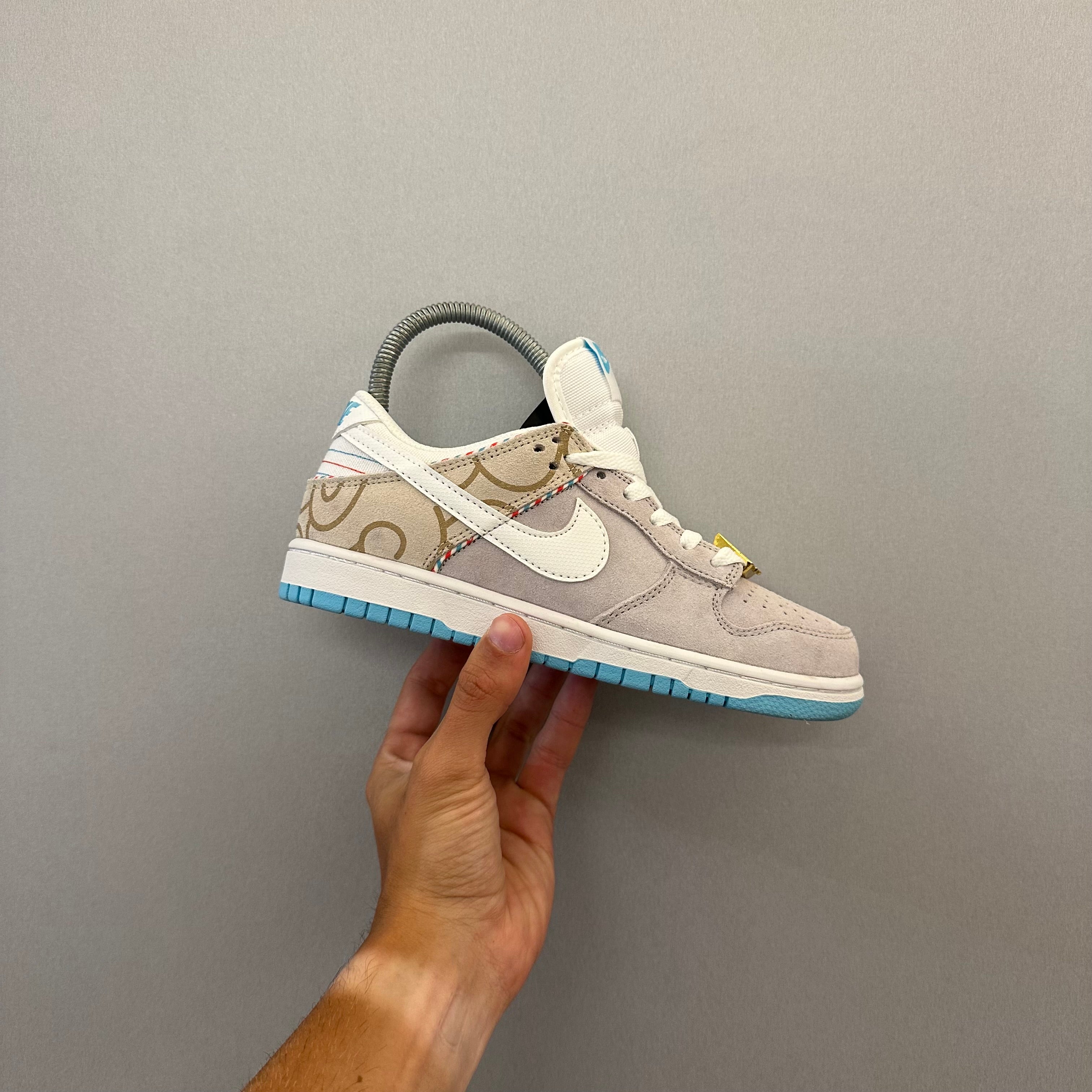 Nike Dunk Low Barber Shop Grey (Pronta Entrega)