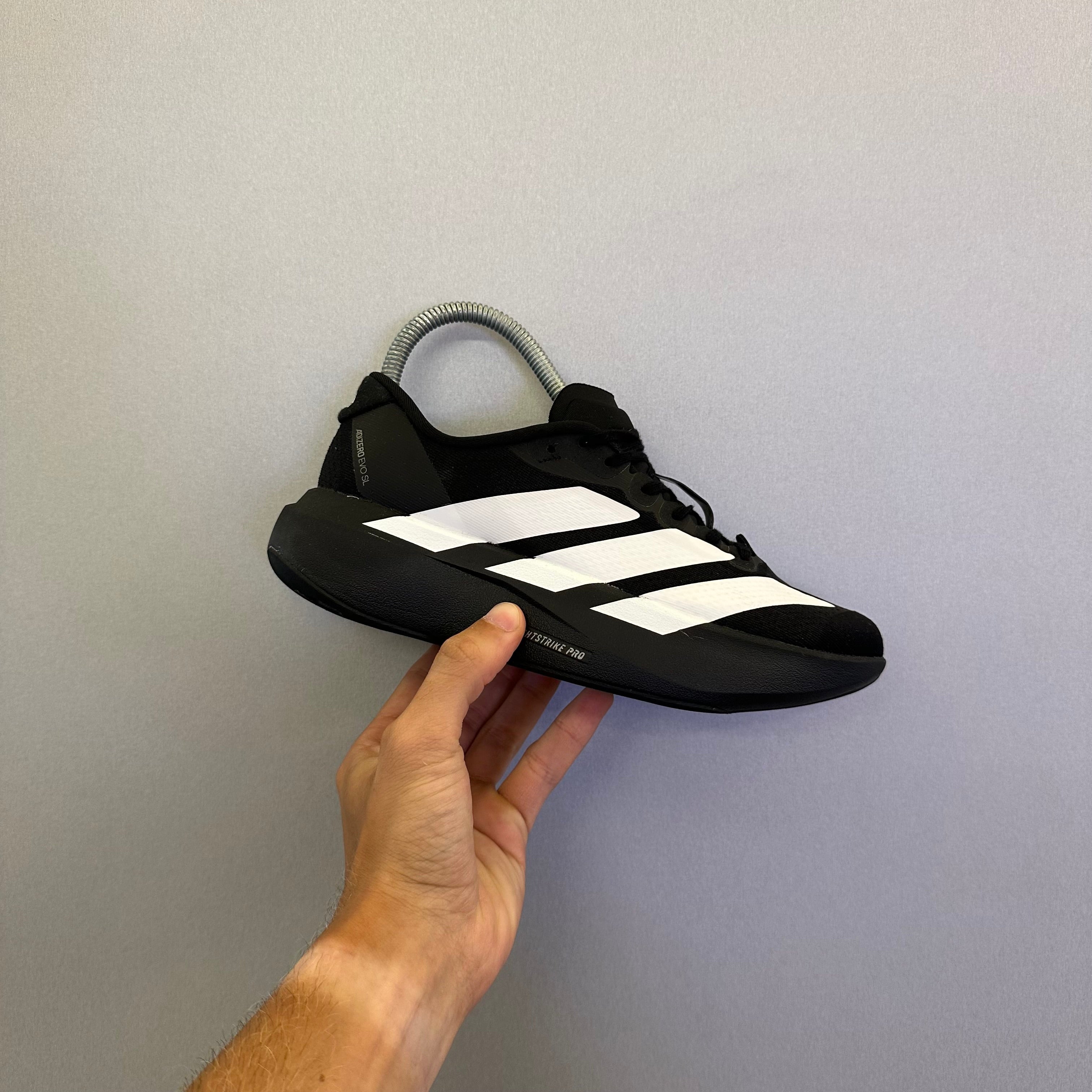 Tênis Adizero Evo SL Core Black Cloud White (Pronta Entrega)