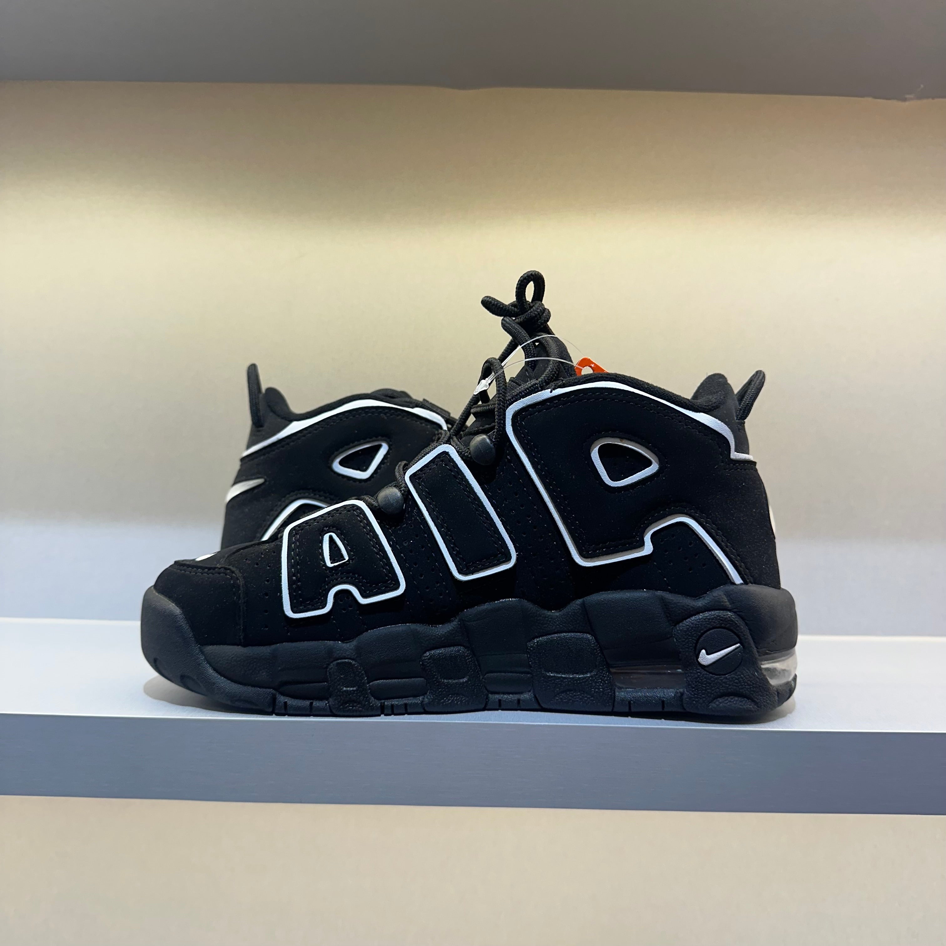 Nike Air More Uptempo Black White (Pronta Entrega)