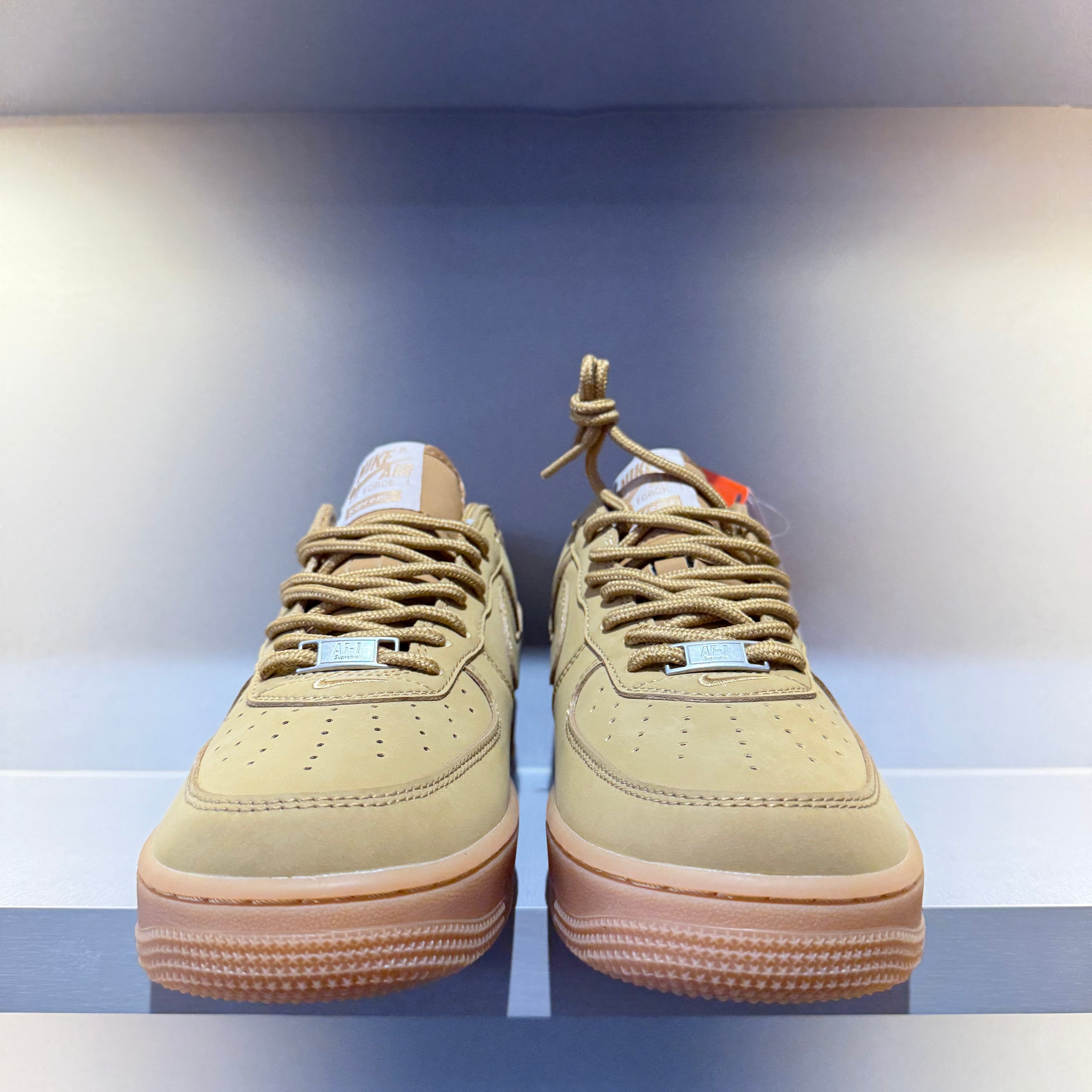 Nike Air Force 1 Low SP Supreme Wheat (Pronta Entrega)