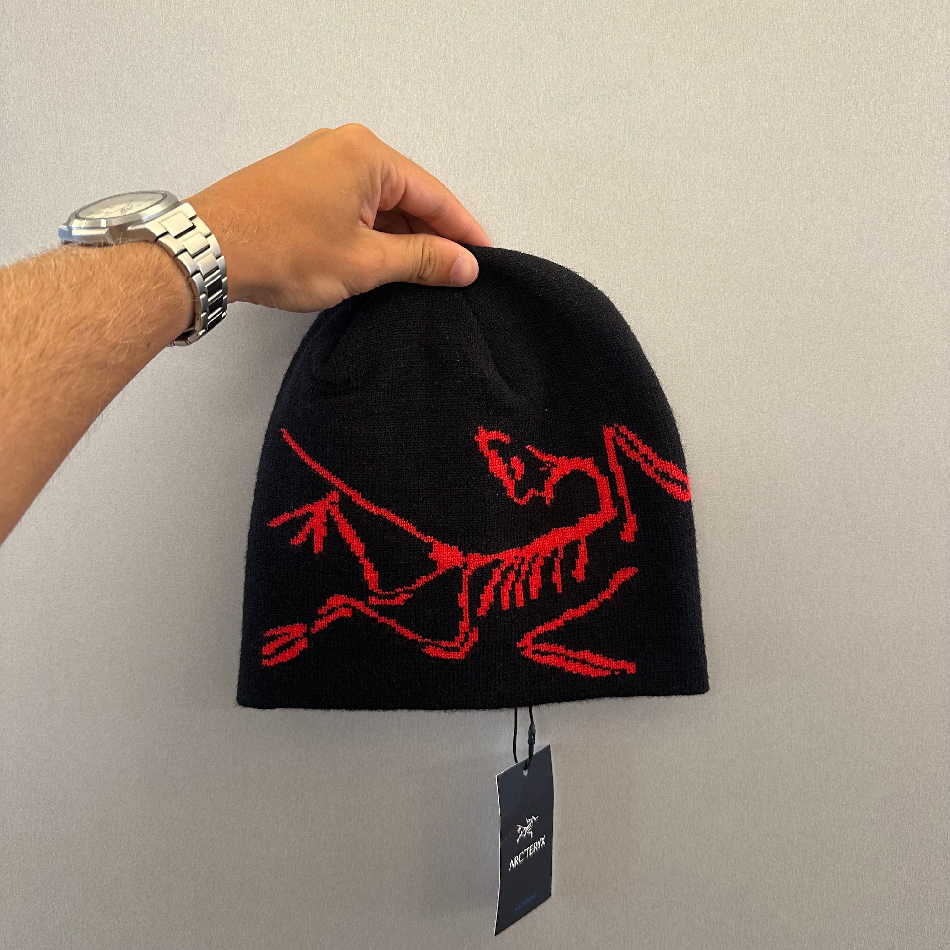 Touca Arc'teryx Lightweight Bird Head Black/Dynasty (Pronta Entrega)