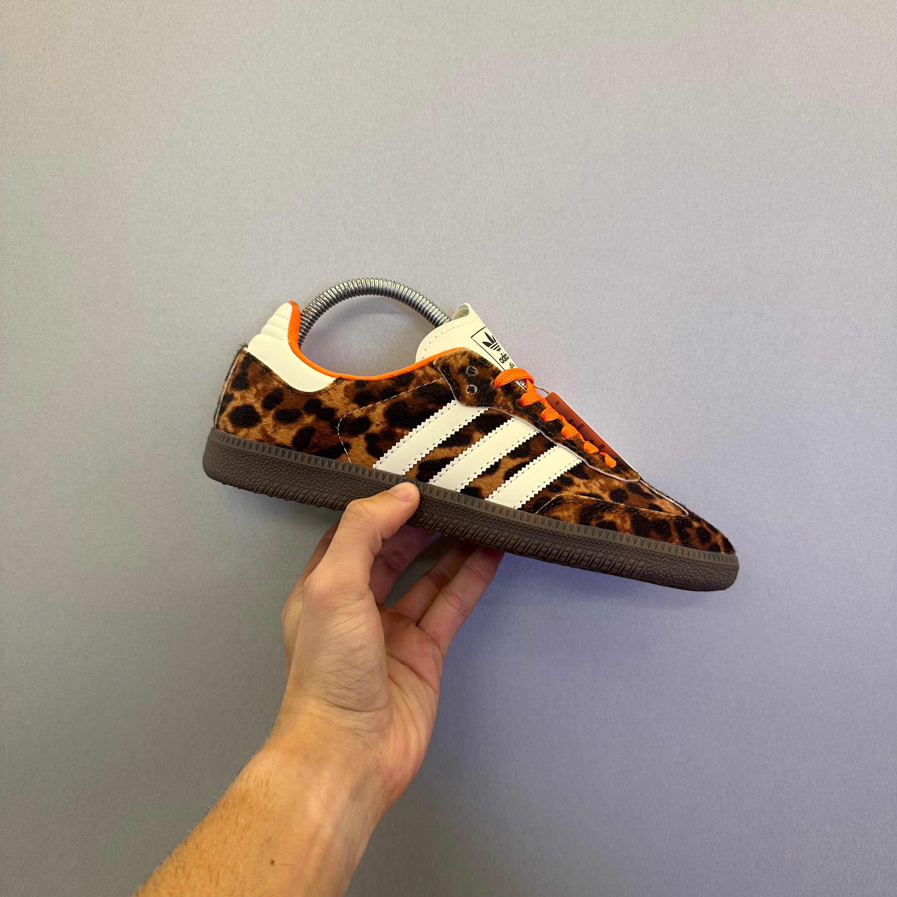 Adidas Samba OG Preloved Red Leopard (Pronta Entrega)