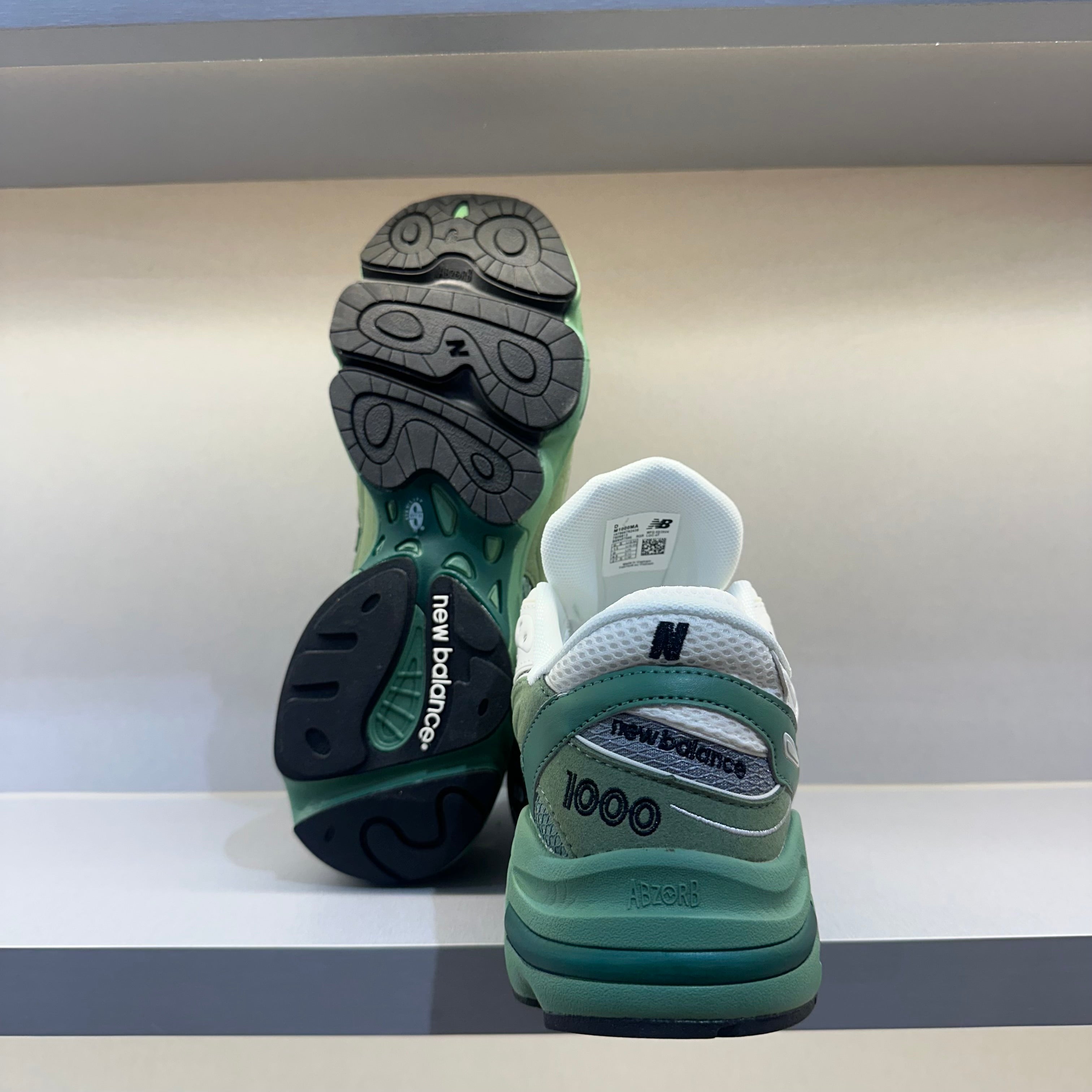 New Balance 1000 Mallard Green Sea Salt (Pronta Entrega)