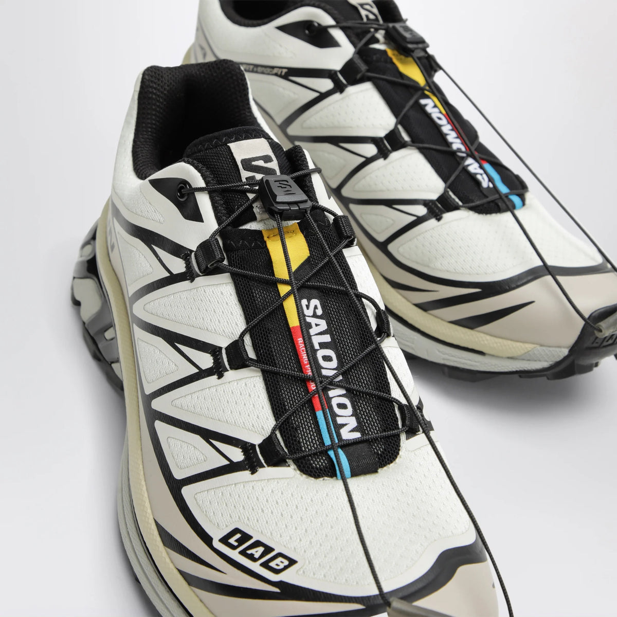 Salomon XT-6 Vanilla Ice Black Silver Cloud