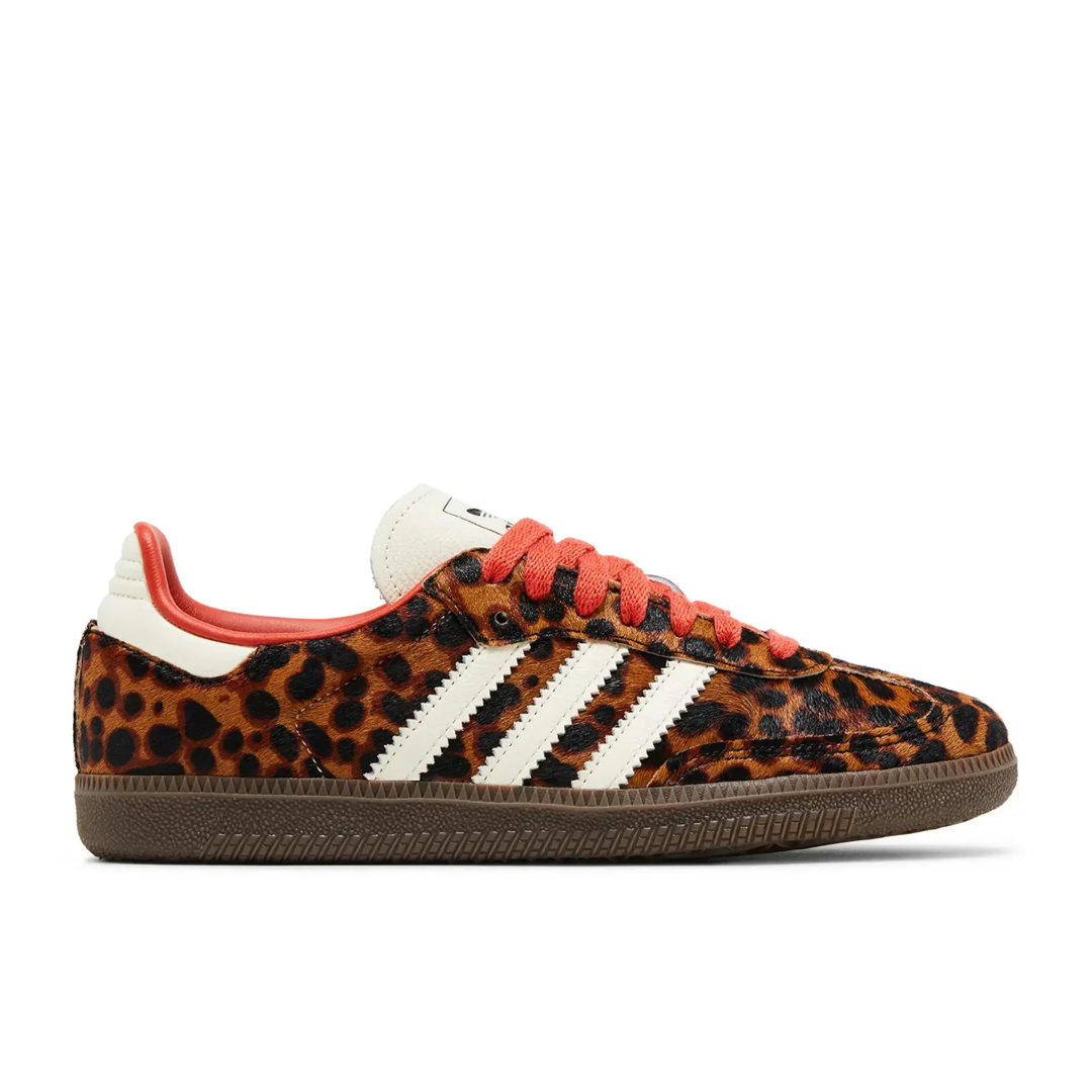 Adidas Samba OG Preloved Red Leopard