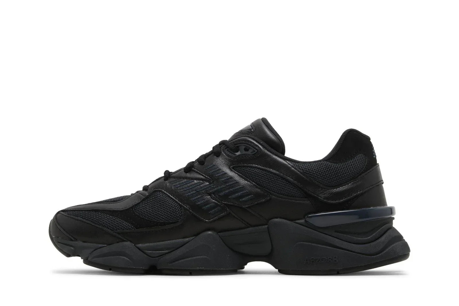 New Balance 9060 Triple Black Leather – Xo Gang Brazil New Balance 9060 Triple Black Leather – Xo Gang Brazil