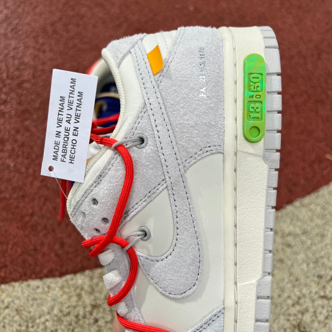 Nike Dunk Low Off-White Lot 13:50