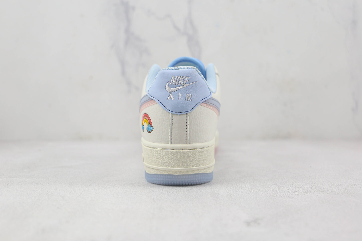 Nike Air Force 1 Double Swoosh Light Armory Blue