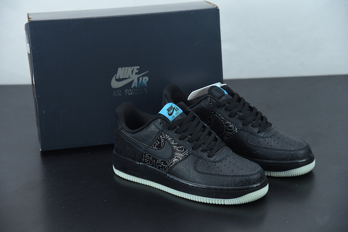 Nike Air Force 1 Computer Chip Space Jam