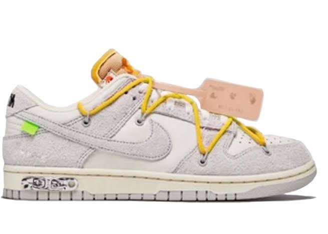 Nike Dunk Low Off White Lot 39:50